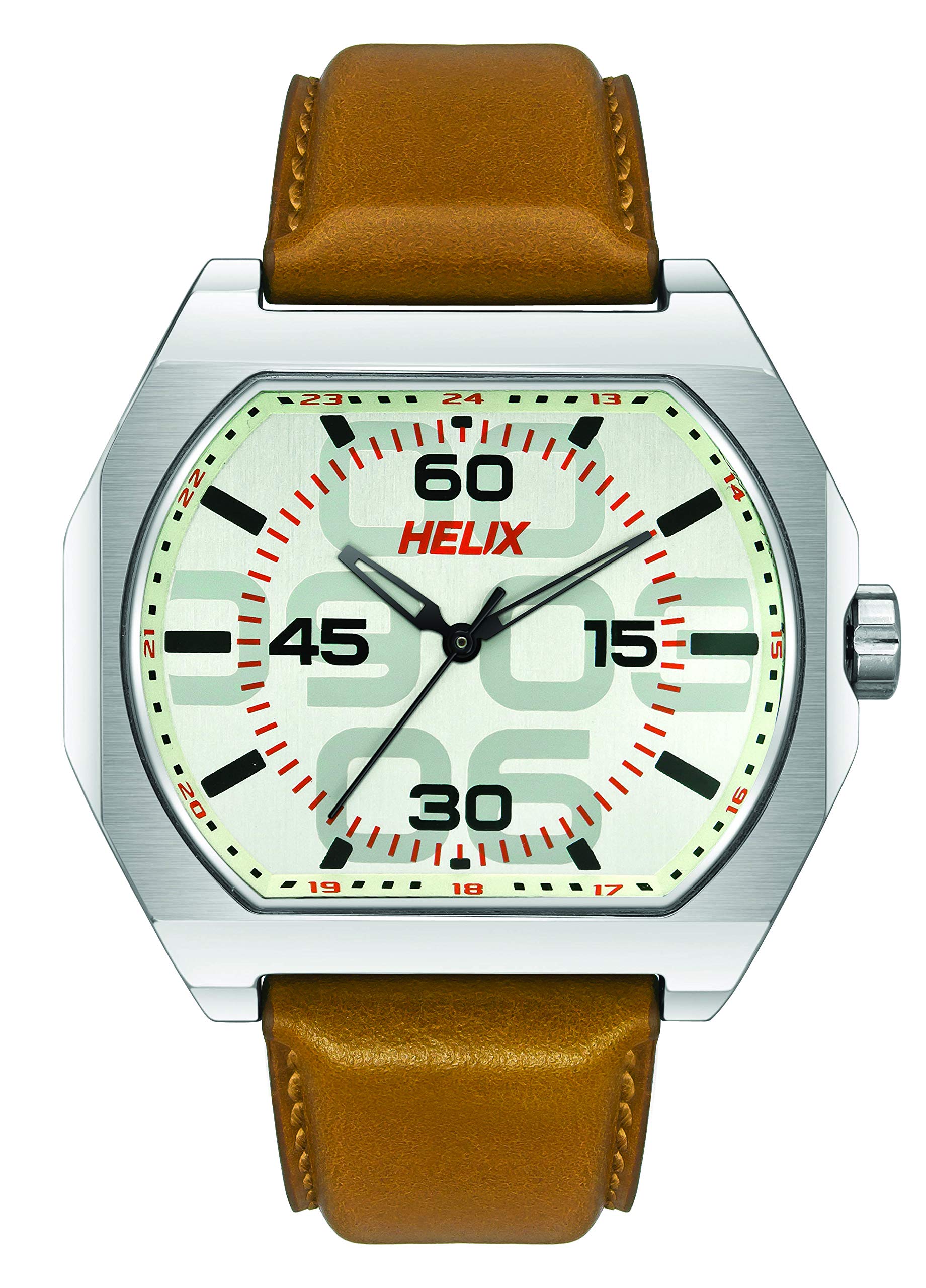 Helix Leather Analog Grey Dial Mens Watch-Tw040Hg02, Band_Black (B08X3Q97NV) Amazon Price History, Amazon Price Tracker