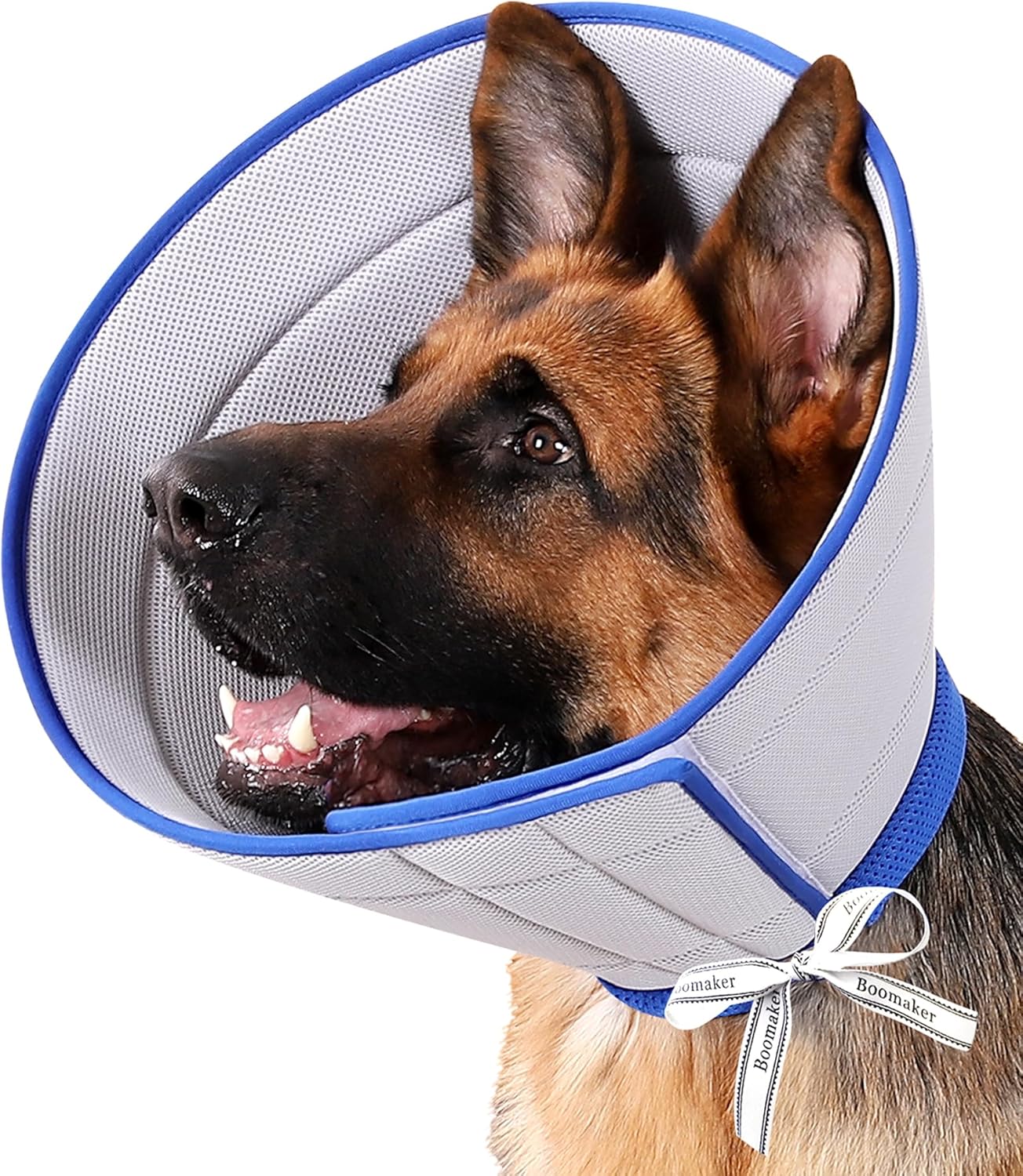 Boomaker Extra Soft Dog Cone Alternative After Surgery, Breathable Dog