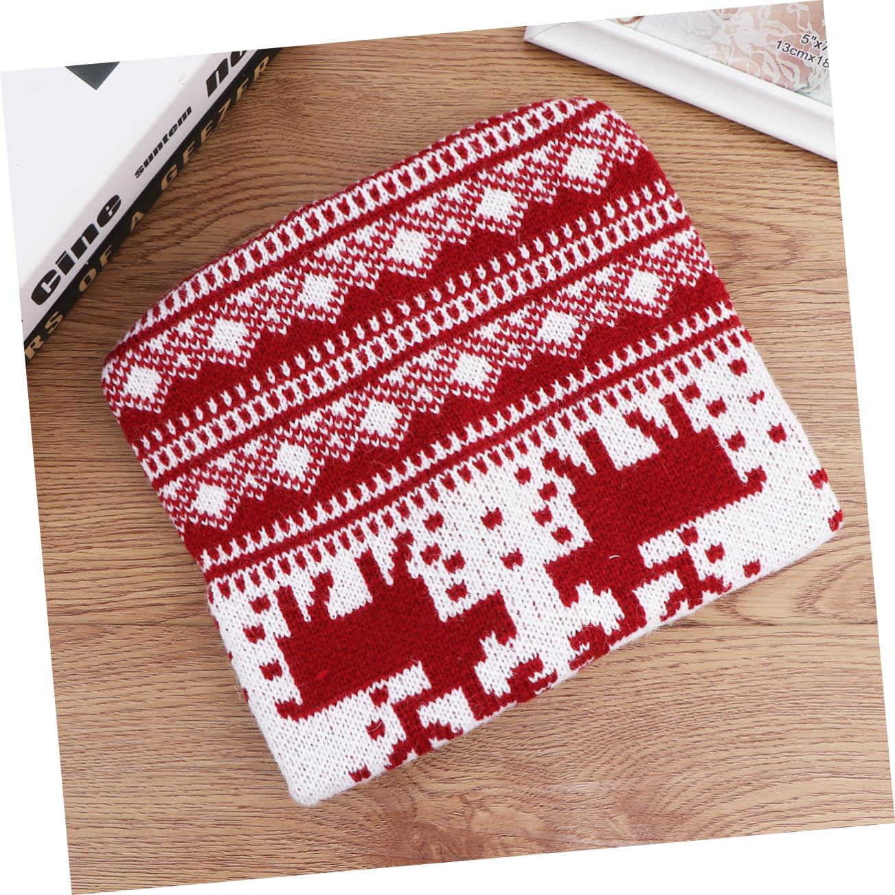 BESPORTBLE 3 Pz Abbigliamento Natalizio per Animali Domestici Costume Cane Natale Maglioncini Cane Cucciolo Natale del Cane Maglioni Natalizi Vestiti Autunno e Inverno Maglione Rosso