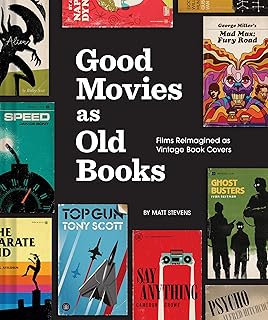 Good Movies as Old Books: Films Reimagined as Vintage Book Covers