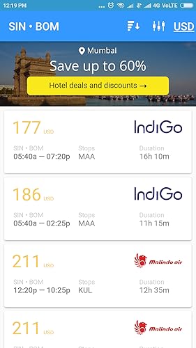 Cheap Flight Search Engine