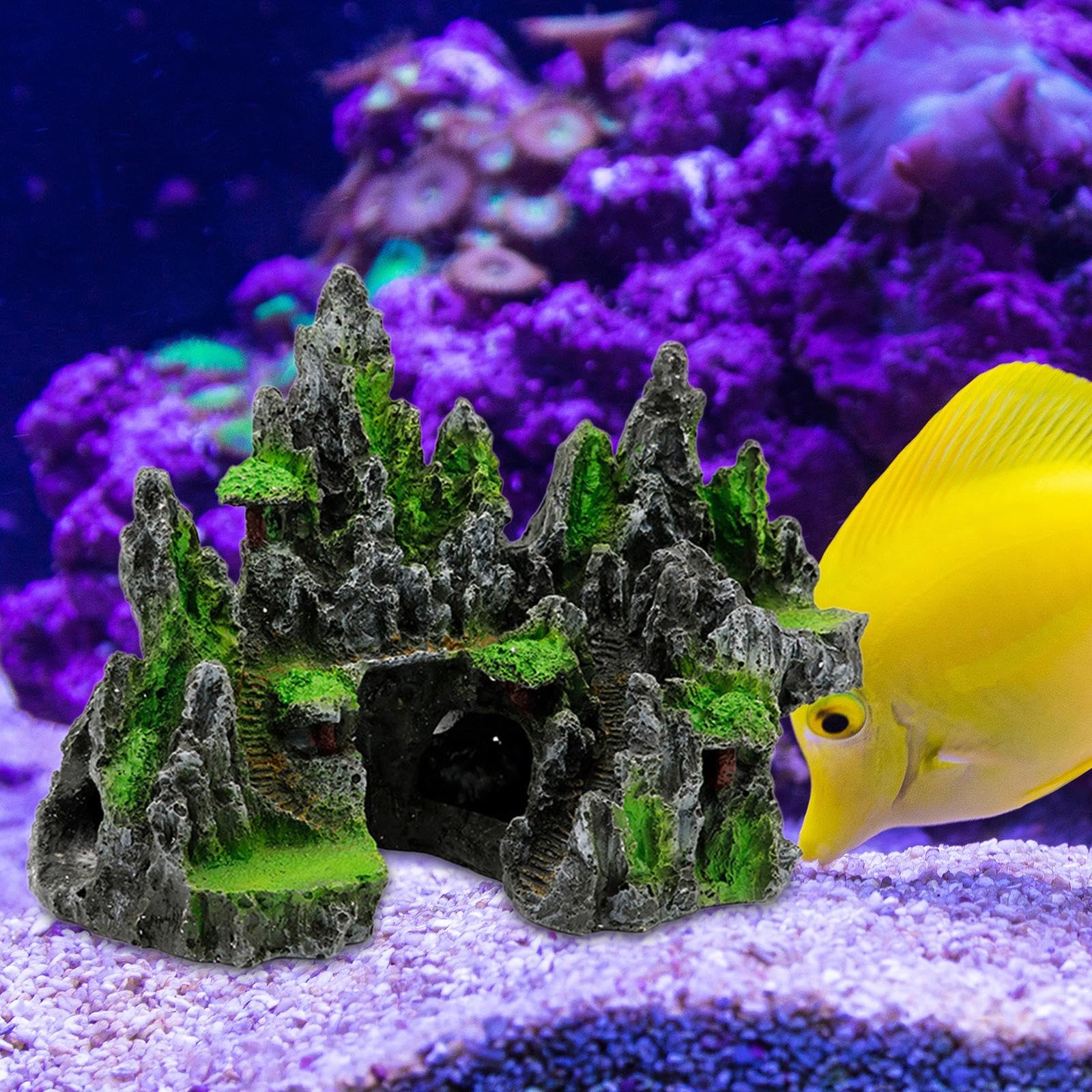 Höhlenversteck Aus Kunstharz Zur Dekoration von Aquarien