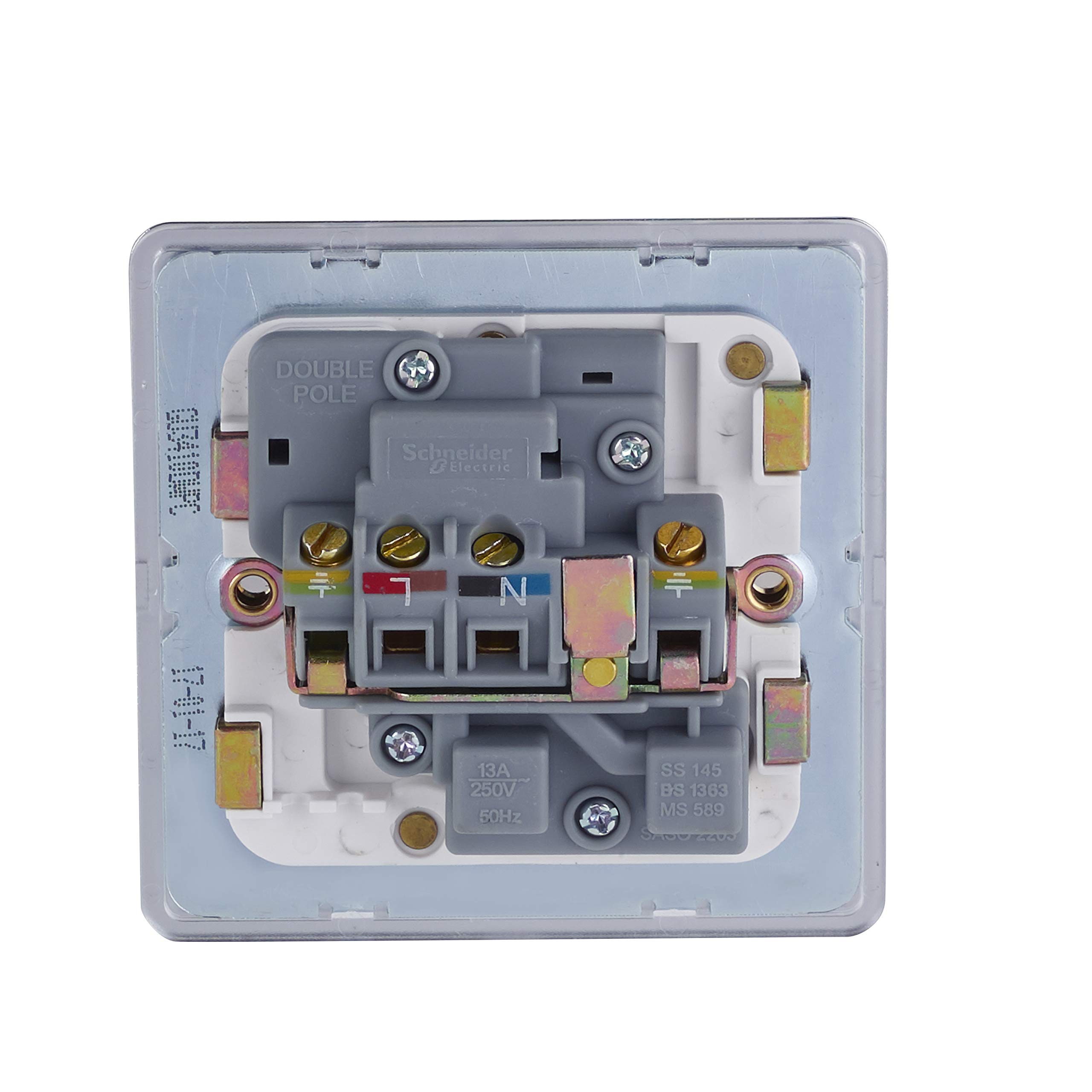 Schneider Electric Piastra Piatta Senza Viti – Presa Singola Con - Foto 3