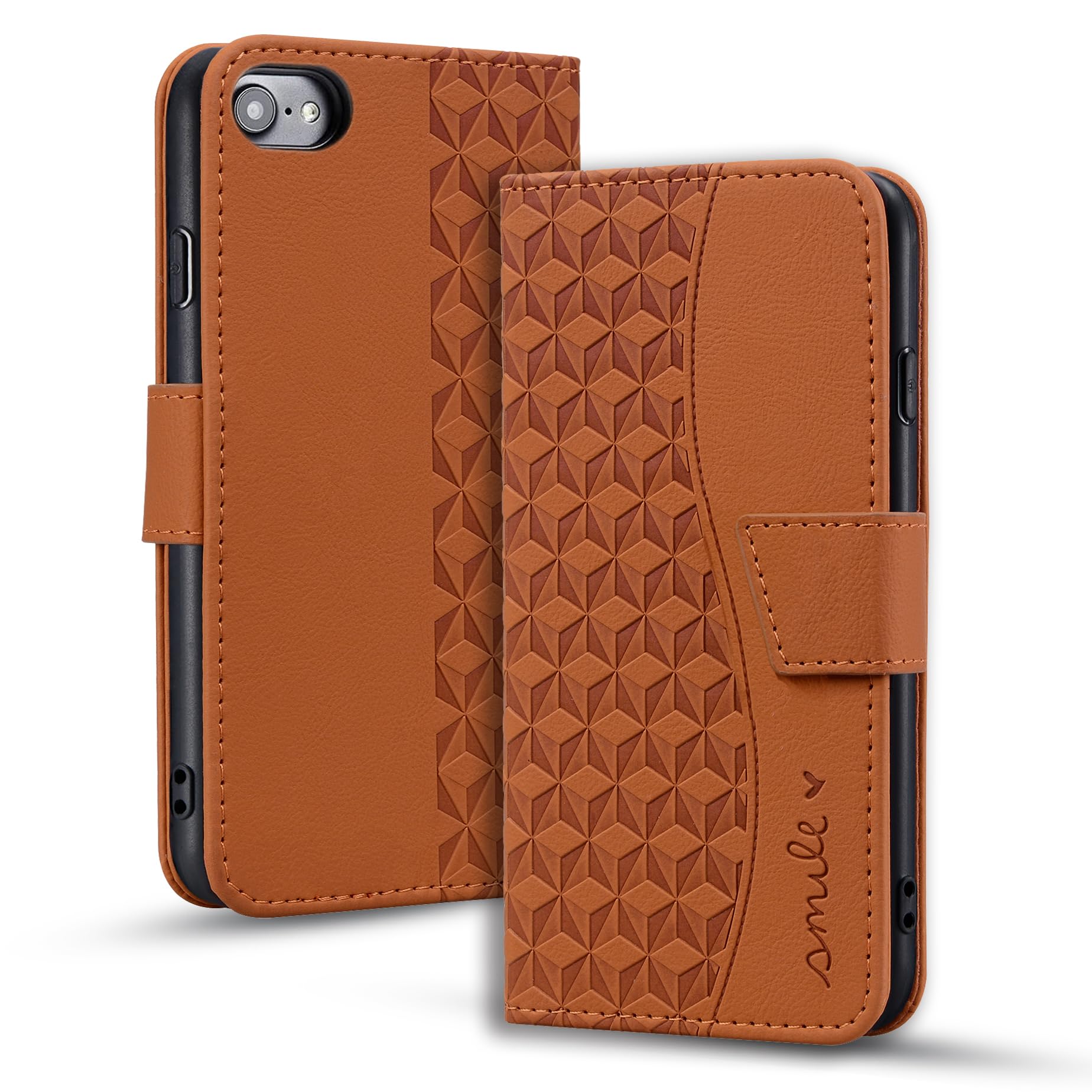 LOLFZ Wallet Case For IPhone 7 Plus/8 Plus, [RFID Blocking Card - View #3