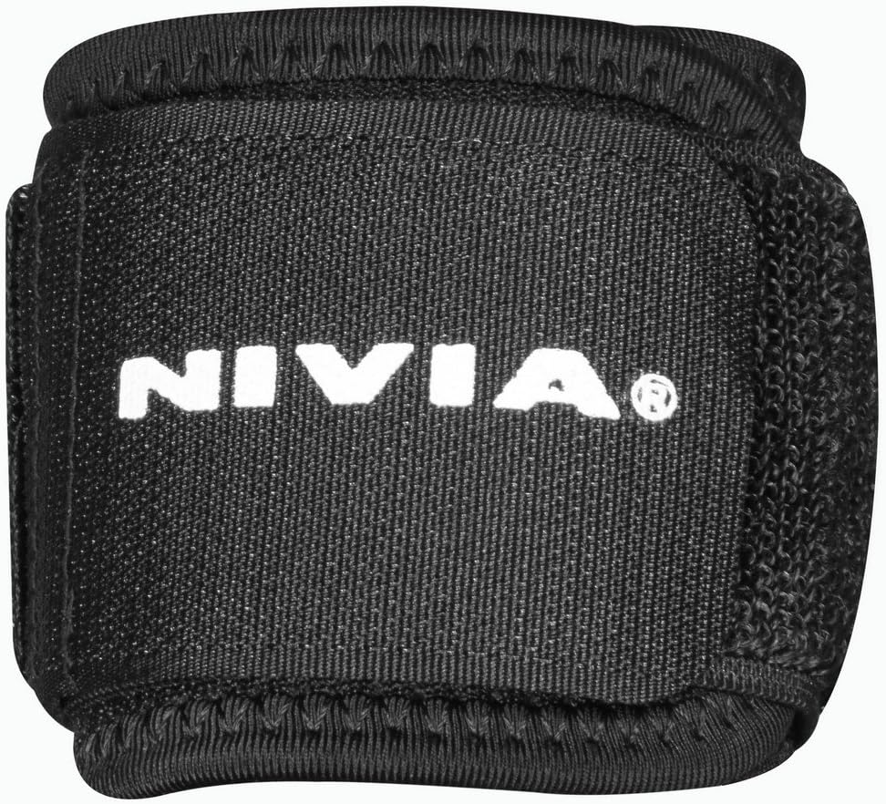 Nivia Wrist Support (Black), (1 Piece) Health & Household
