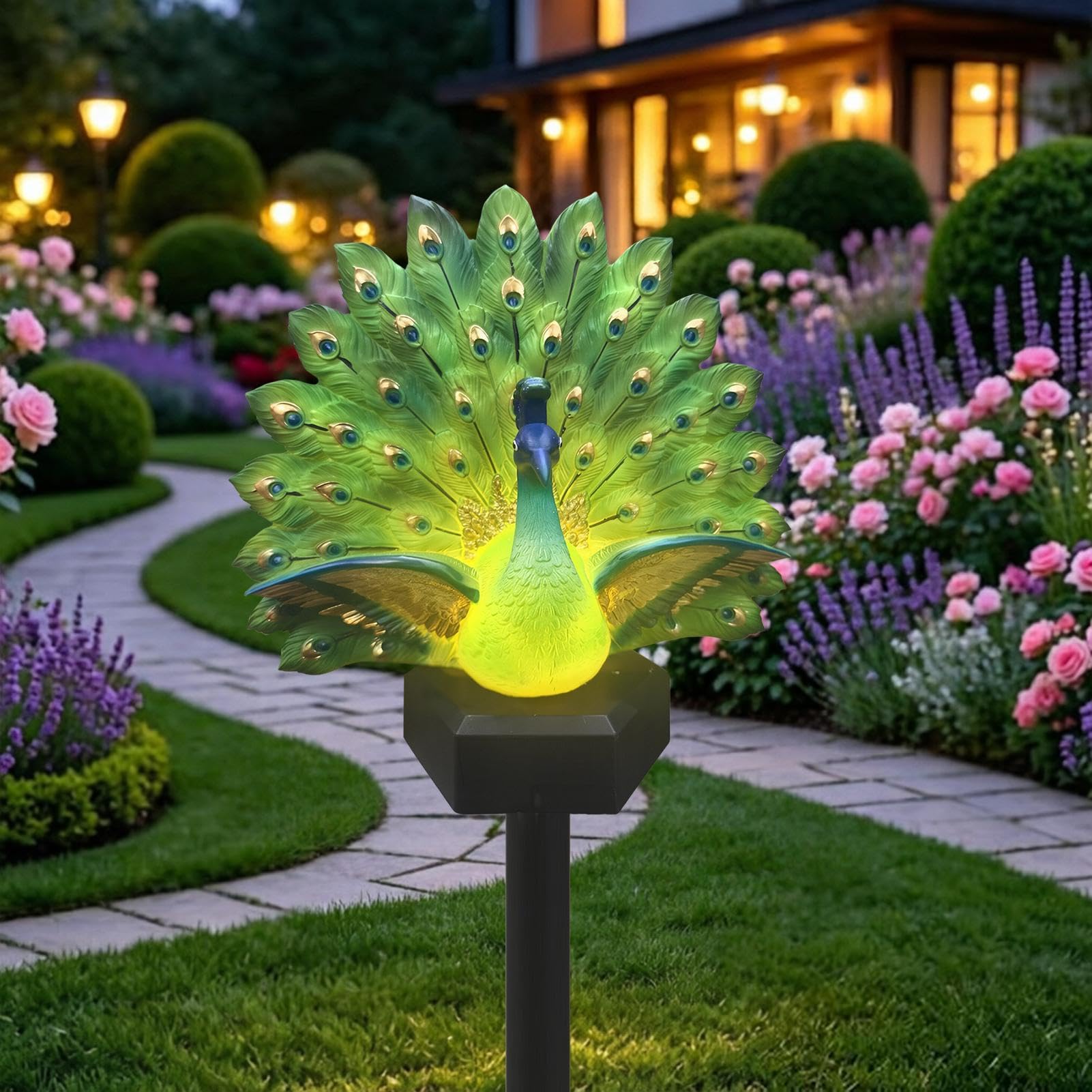 Decorazioni a Forma di da Giardino Decorativo Solare Impermeabile