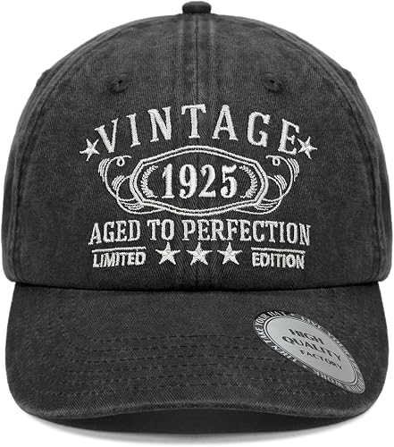 CKETDYO Personalized Vintage Birthday Cap: A Milestone Gift for Any Age