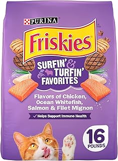 Purina Friskies Surfin' & Turfin' Favorites Adult Dry Cat Food