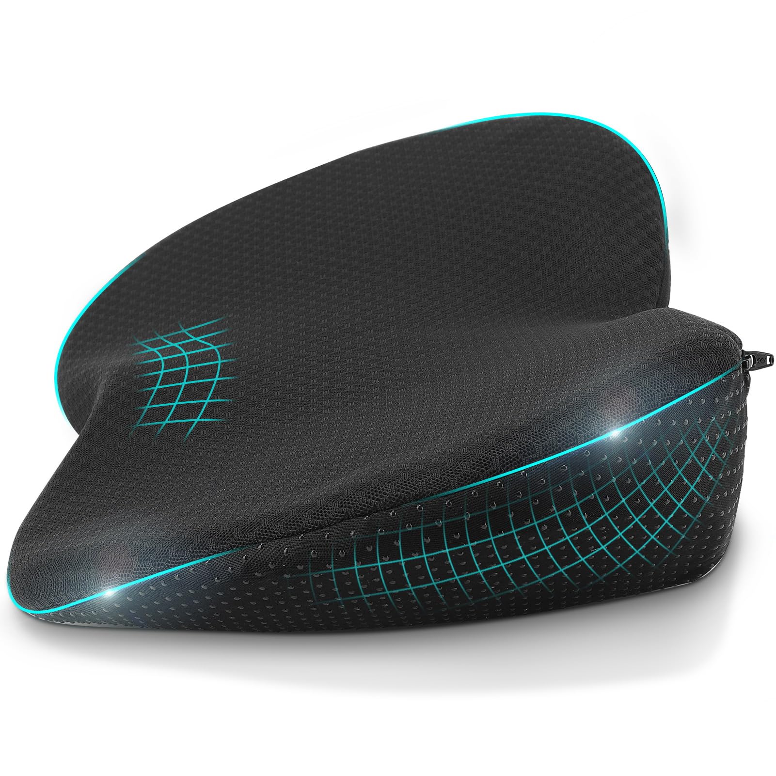Coussin de siège auto conducteur pour trajets quotidiens confort