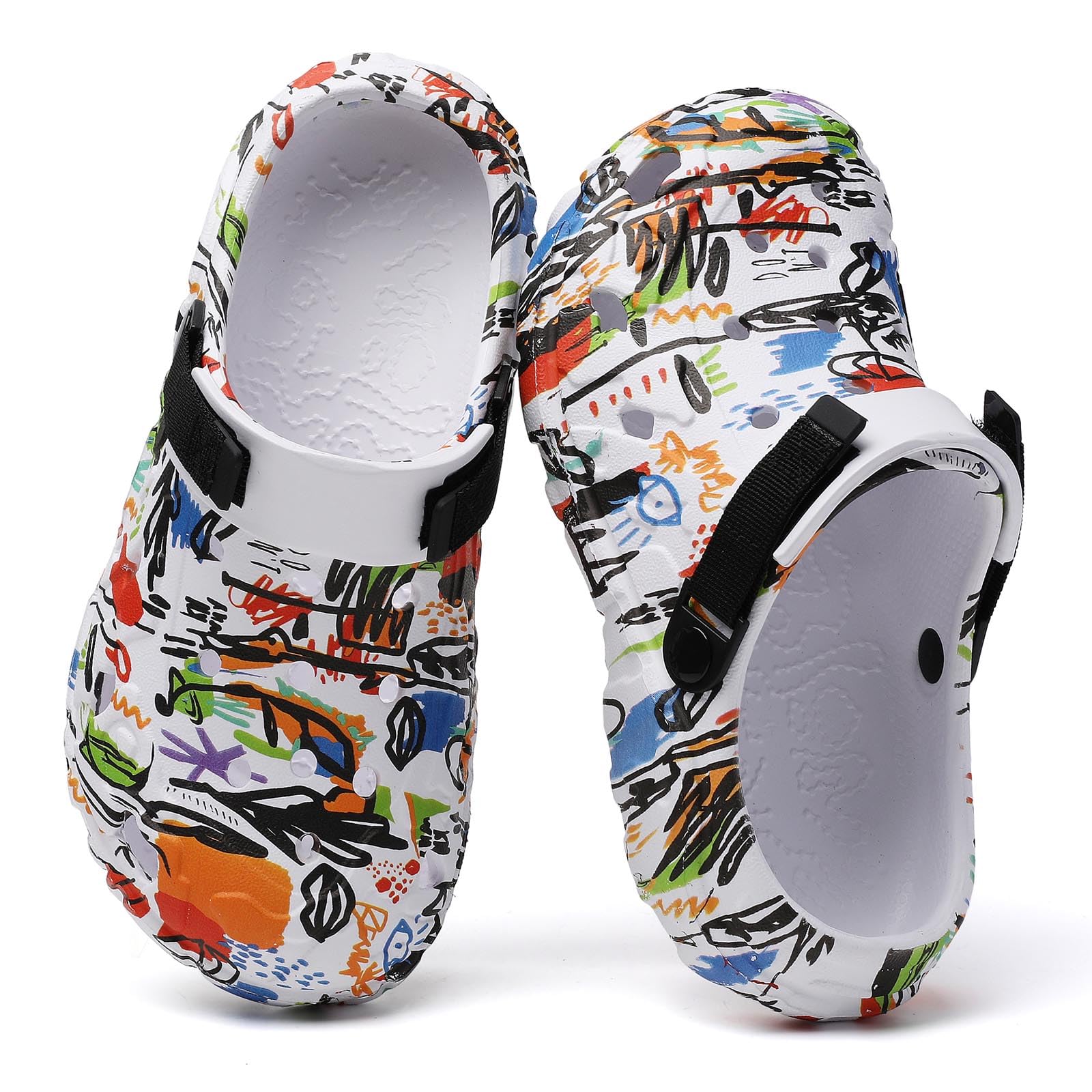 Zuecos para hombre, zapatos de jardín para adultos, sandalias deportivas al aire libre, sandalias deportivas para verano, agua, playa, informales, ligeras, transpirables, antideslizantes