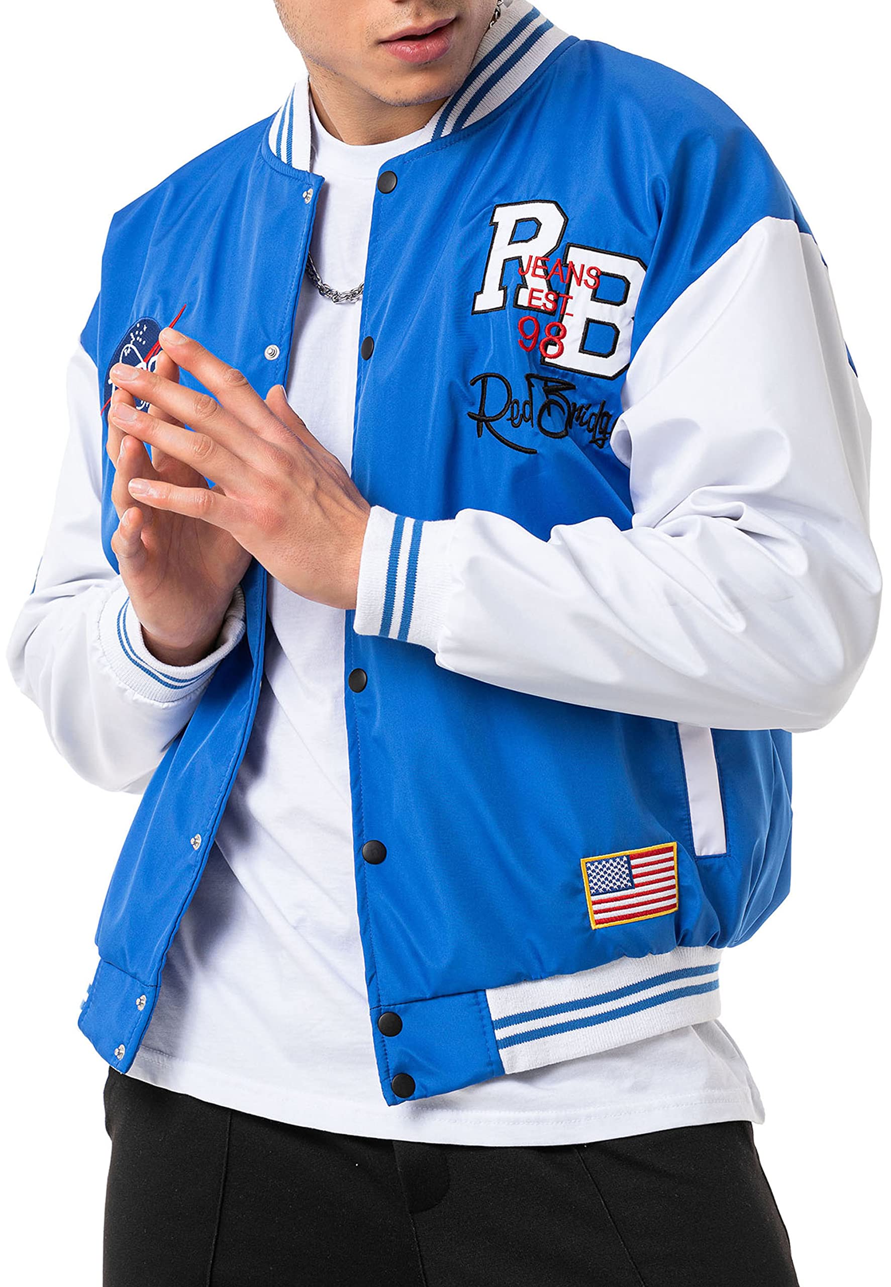 Redbridge Chaqueta para hombre de 2 tonos RB