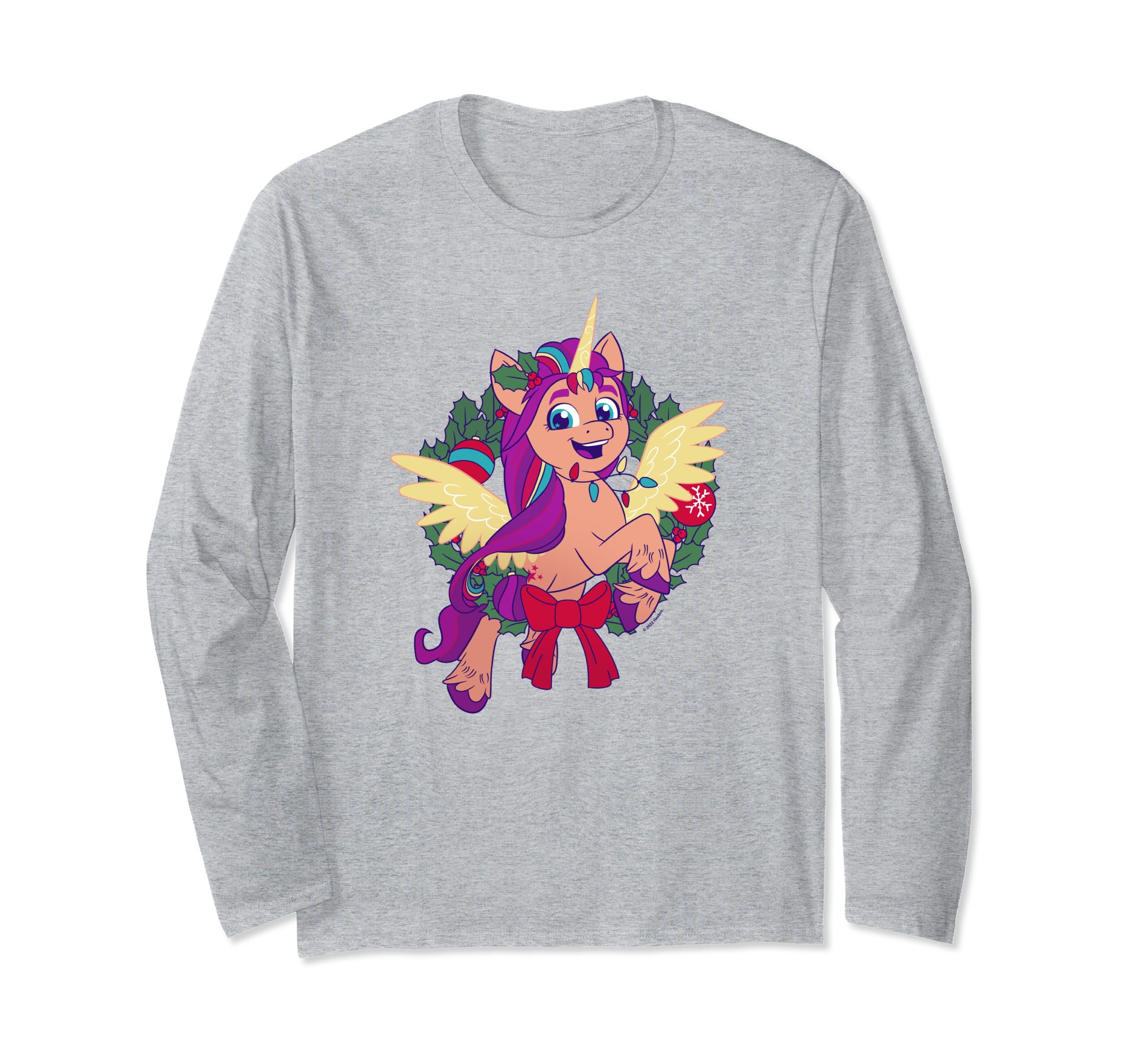 My Little Pony: A New Generation Sunny Christmas Wreath Long Sleeve T-Shirt