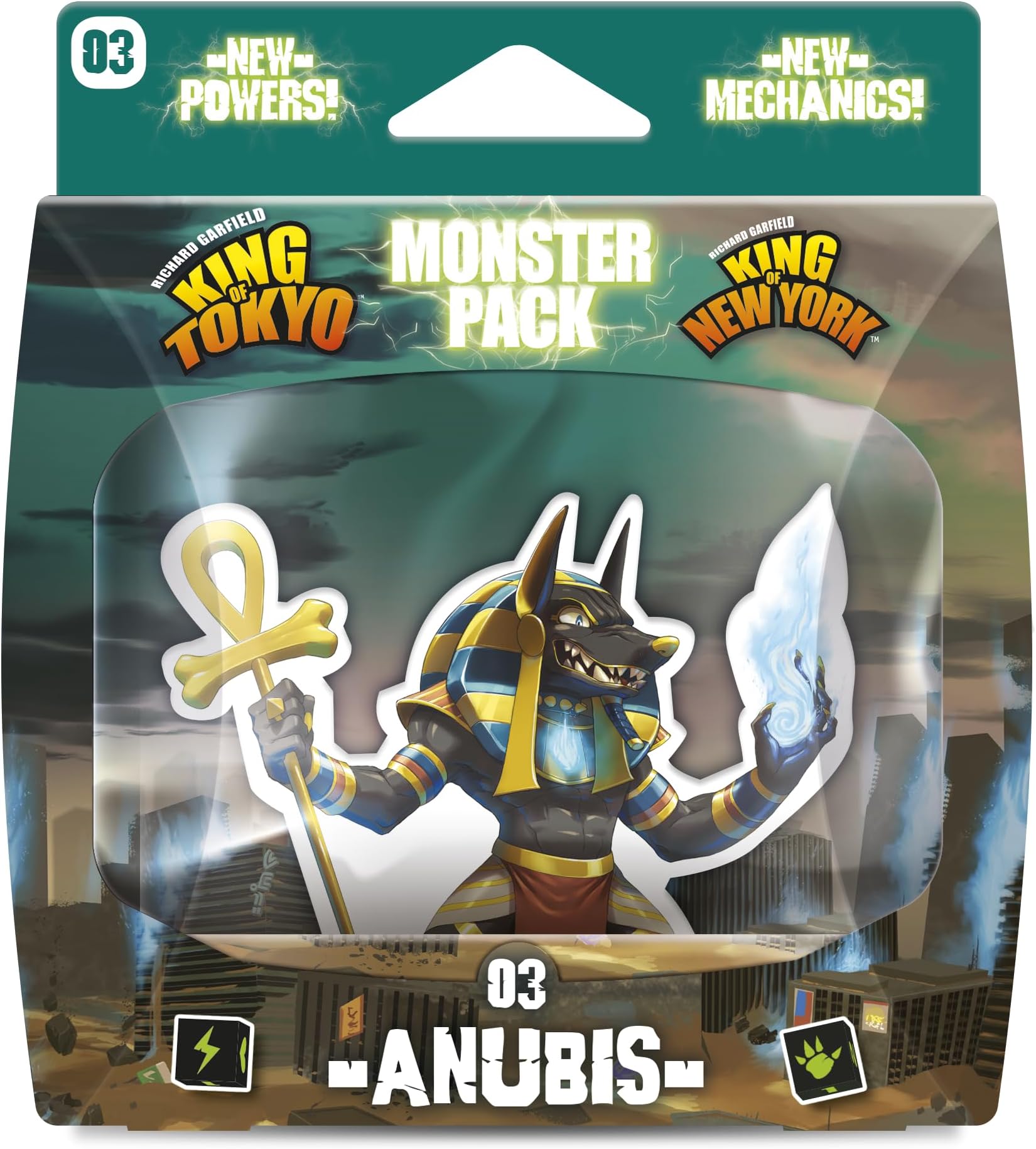 IELLO 51531 King of Tokyo and King of New York: Anubis Monster Toy