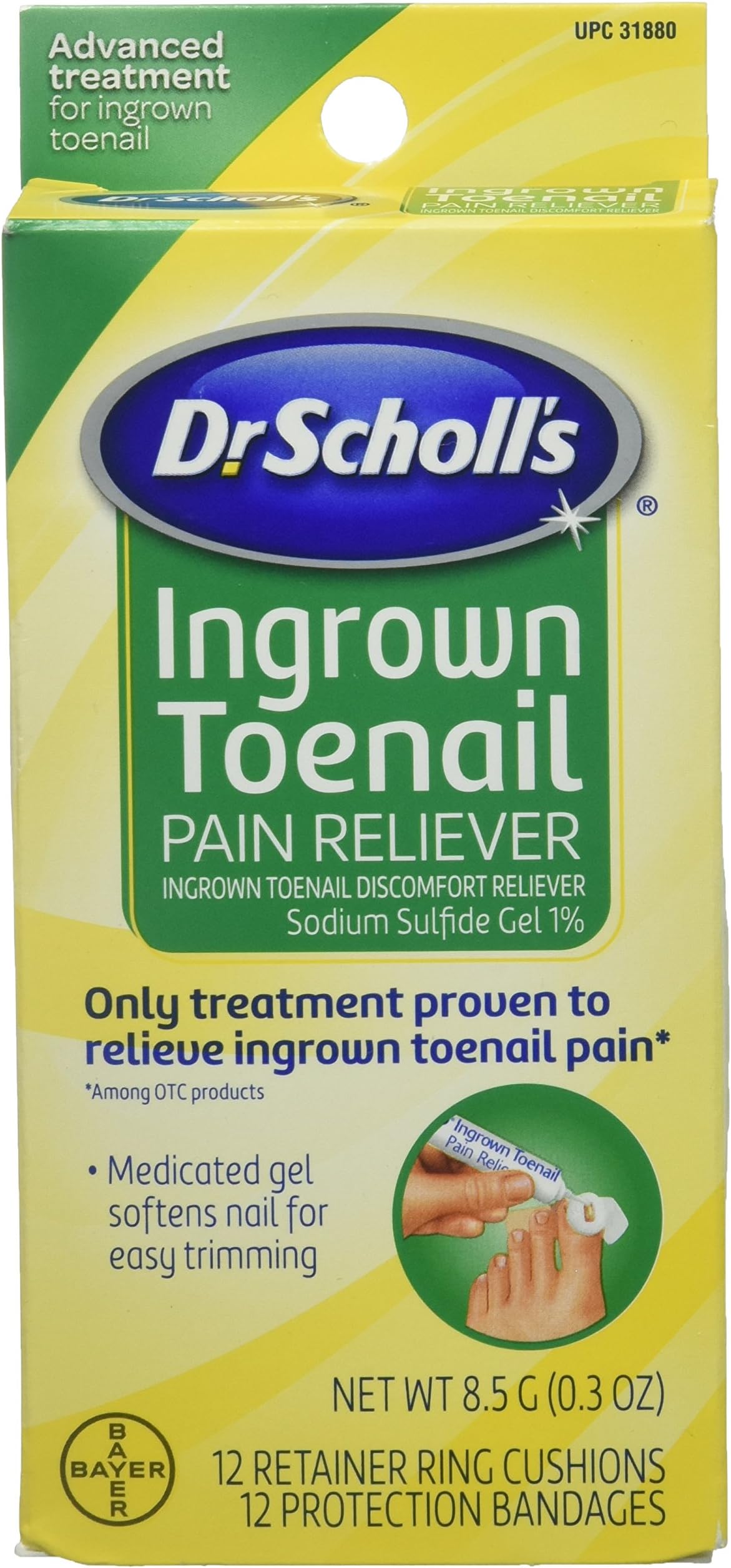 DR. SCHOLLS INGROWN TOENAIL RELIEVER 8.5Gram