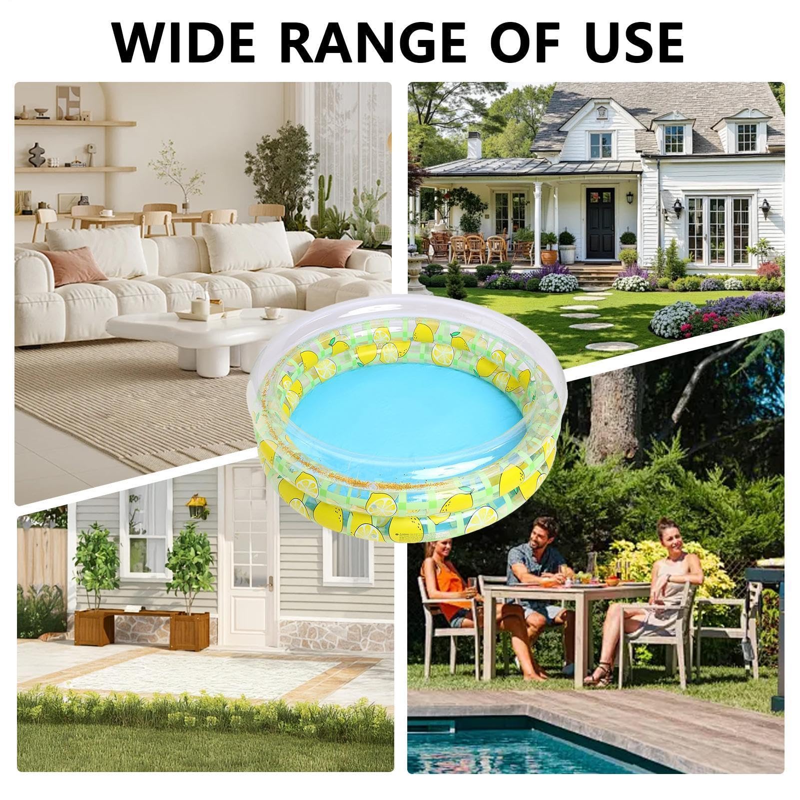 Piscine Gonflable Enfant De Natation Ronds Gonflables Mignons