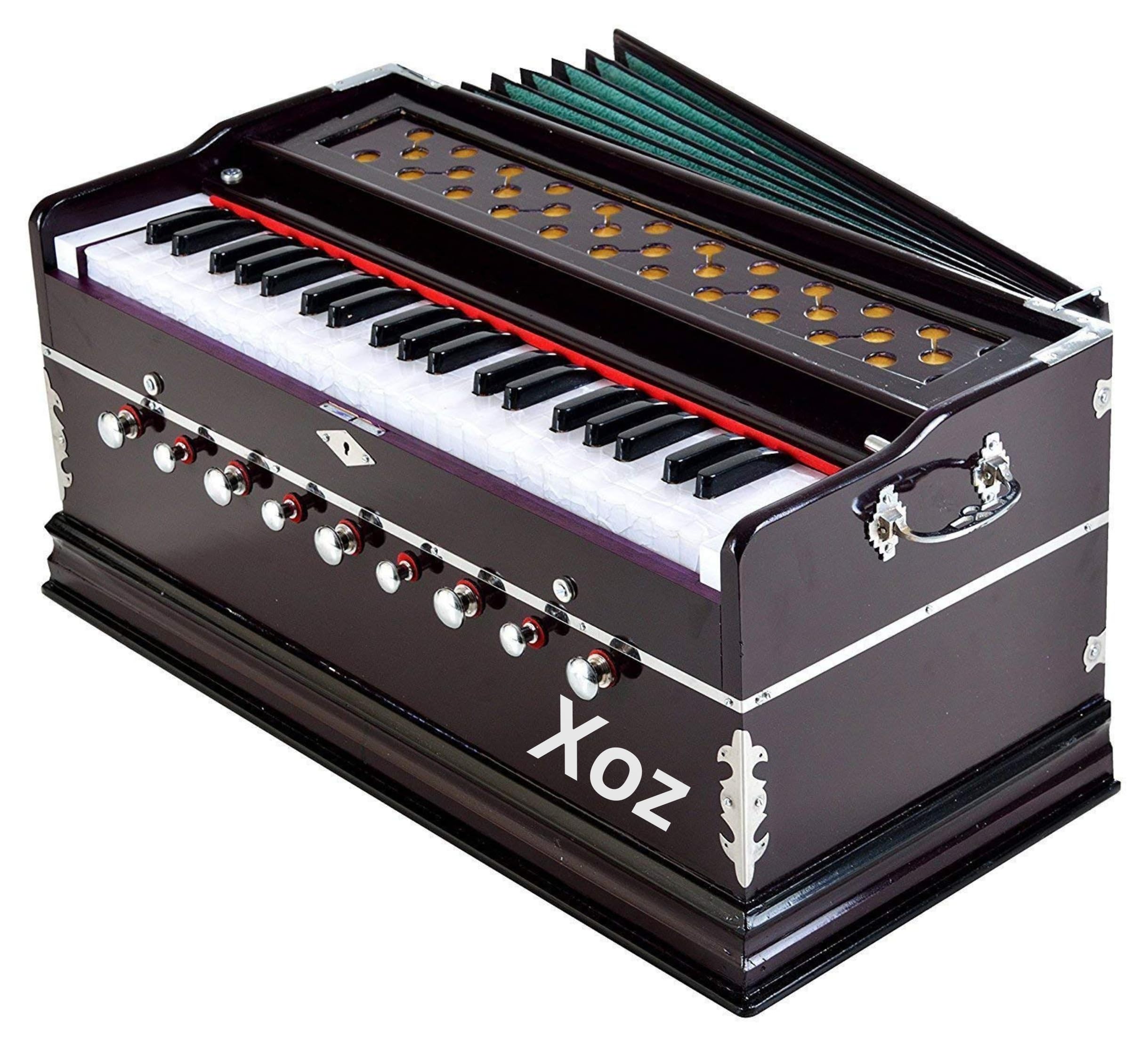 Xoz 9 Stopper | Chudidaar Bellow | 42 Key | Two Reed(Bass-Male),3