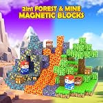 Blocs magnétiques 100PCS Jouets pour enfants Blocs de construction magnétique Stem sensoriels Garçons Jouets Âges 3-5 4-6 5-7 La classe doit avoir 3 4 5 6 7 8 9 10 Cadeaux d'anniversaire de l'année de vieux garçon