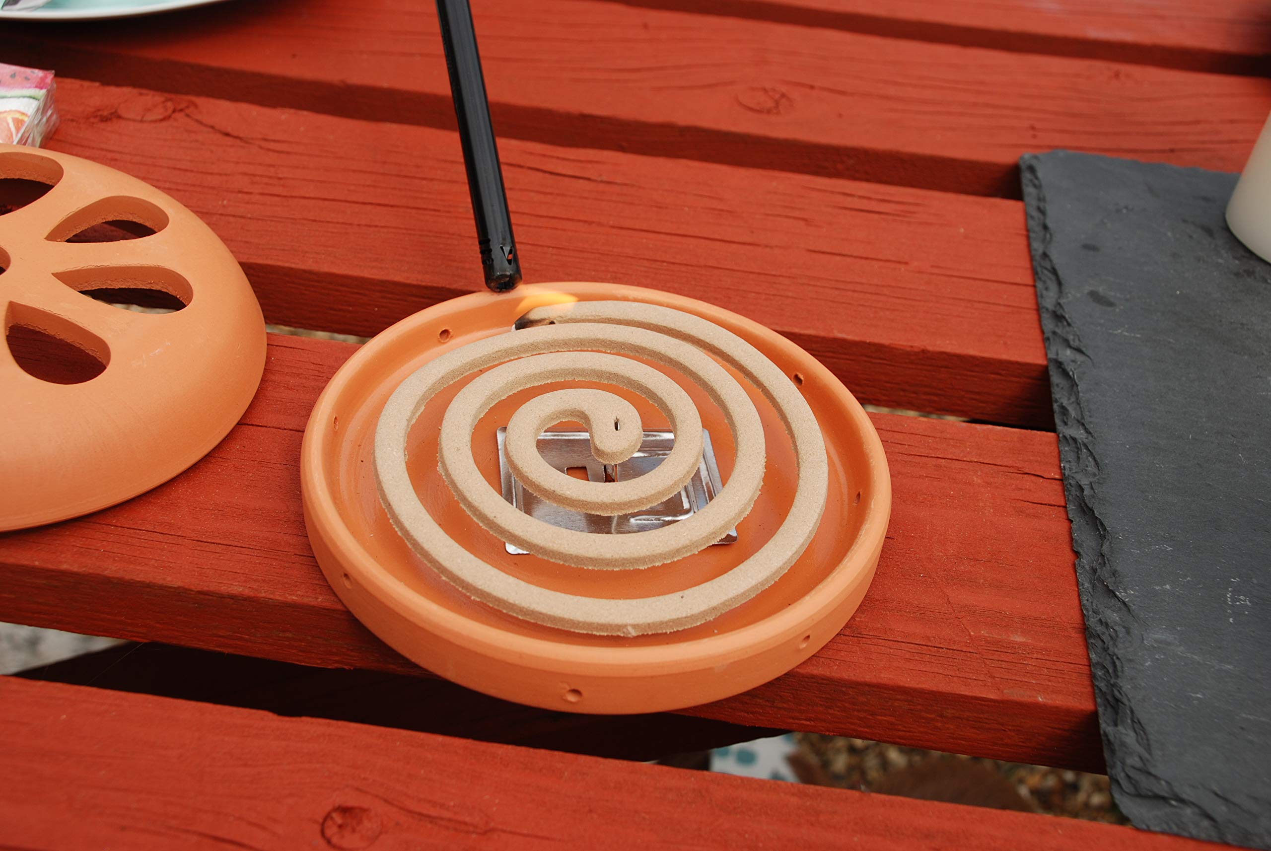 Zero In Citronella Burner and 6 Coil Pack (Discreet and Decorative