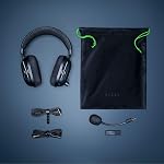 Razer BlackShark V2 Pro Wireless Gaming Headset: THX 7.1 Spatial Surround Sound - 50mm Drivers - Detachable Mic - for PC, PS5, PS4, Switch, Black