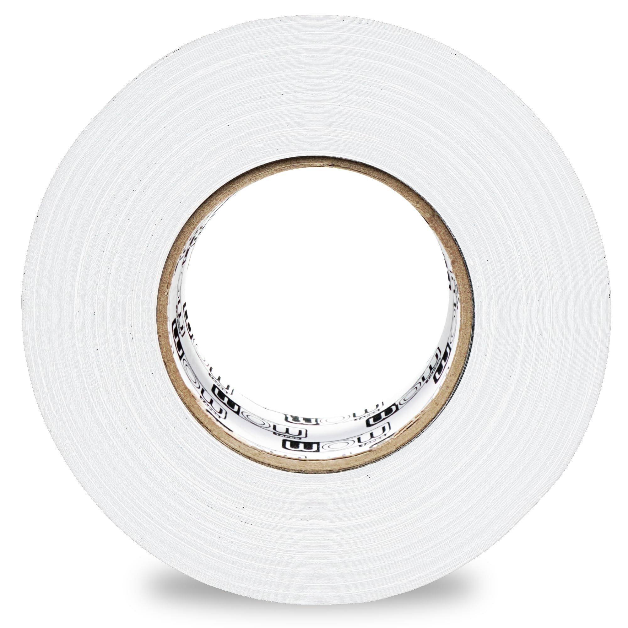 Wow 6 Rollen Gaffers-Klebeband, 5,1 cm – 45,2 m, rückstandsfrei, nicht reflektierend und robust, weiß, professionelle Qualität, ideal für Fotohintergründe, Kabel