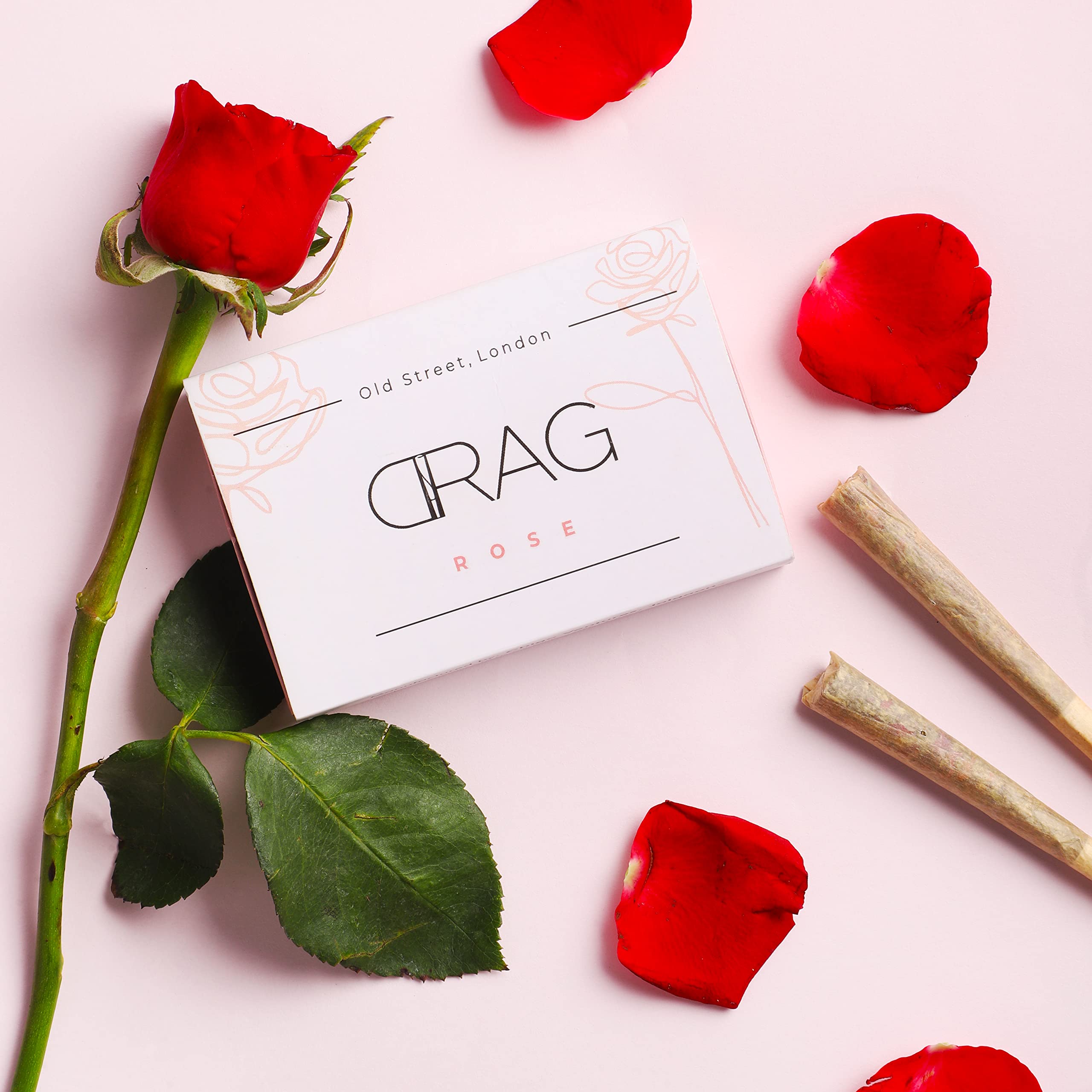 Drag-Rose(Herbal Cigarettes) | 100% natural, tobacco-free and nicotine free (Pack of 10 smokes) (B0BQWLHFTJ) Amazon Price History, Amazon Price Tracker