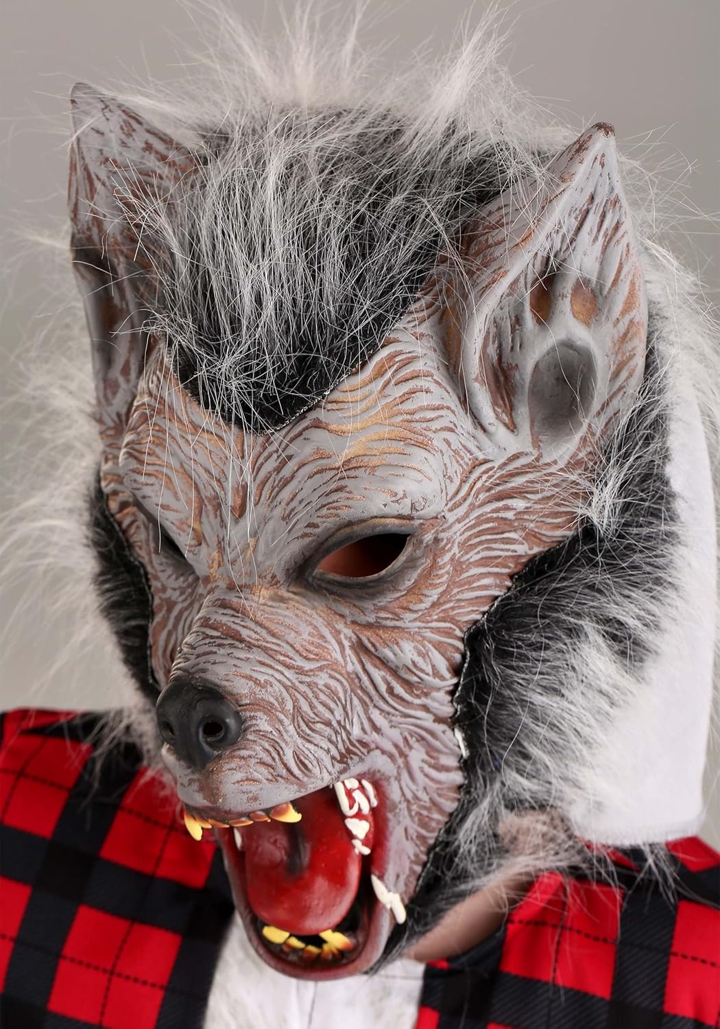 Wily Werewolf Costume for Kids - Shirt, Mask, and Gloves - Image 4