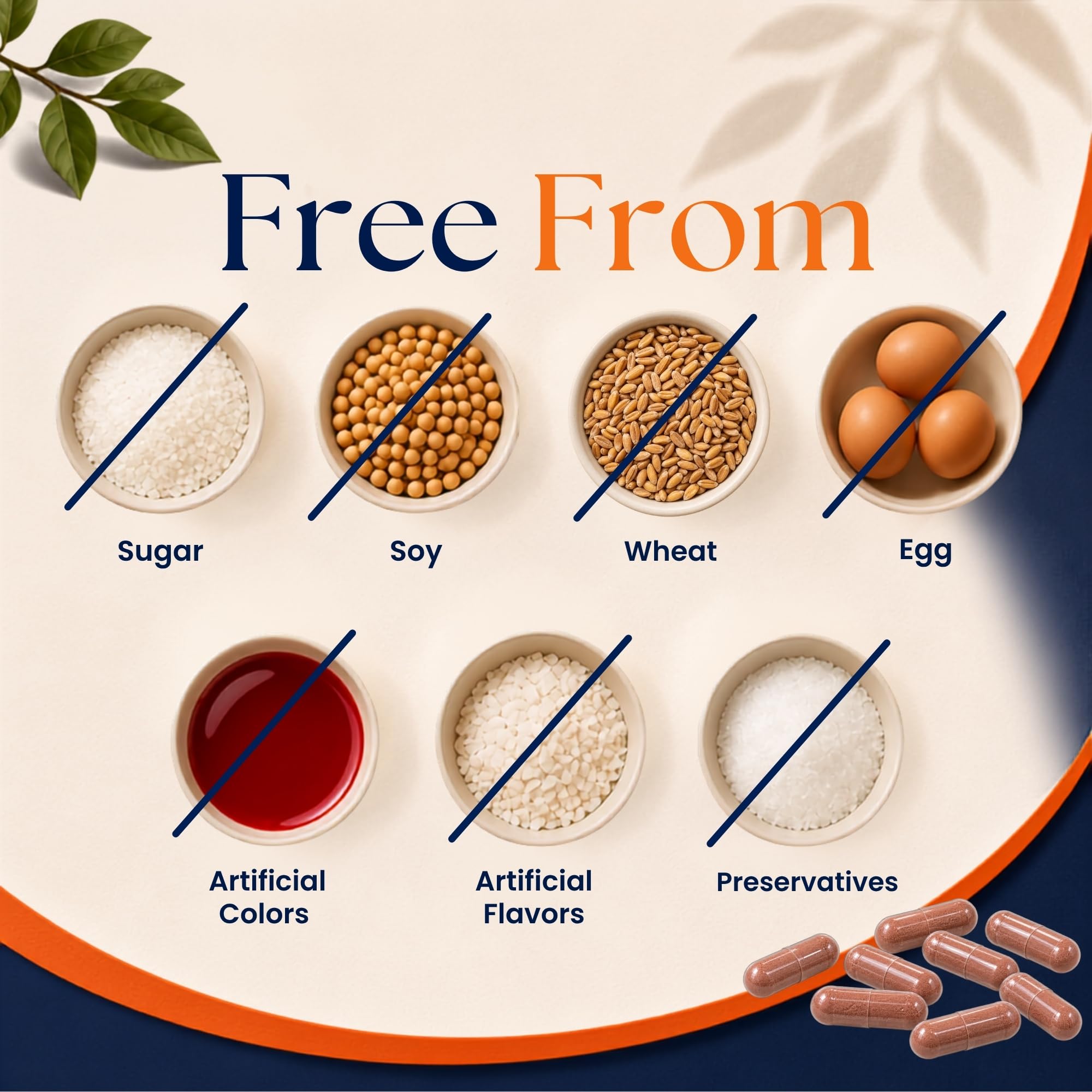 Vitamatic Citrinin-Free Red Yeast Rice 1200 mg. Capsules with CoQ10 100mg, Flush Free Niacin 100mg, & Garlic Powder 20mg - 120 Veg Capsules — Amazon image 6