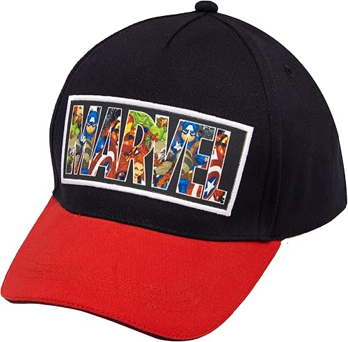Marvel Legends Capitán América, Ironman, Avengers, Hulk Gorra de Béisbol para Niños Sombrero de Los Vengadores para Jóvenes de 5 a 14 Años