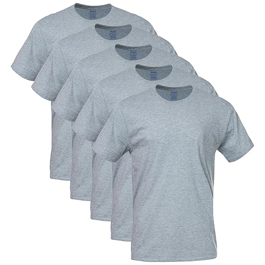 Gildan Men's Crew T-Shirts, Multipack, Style G1100