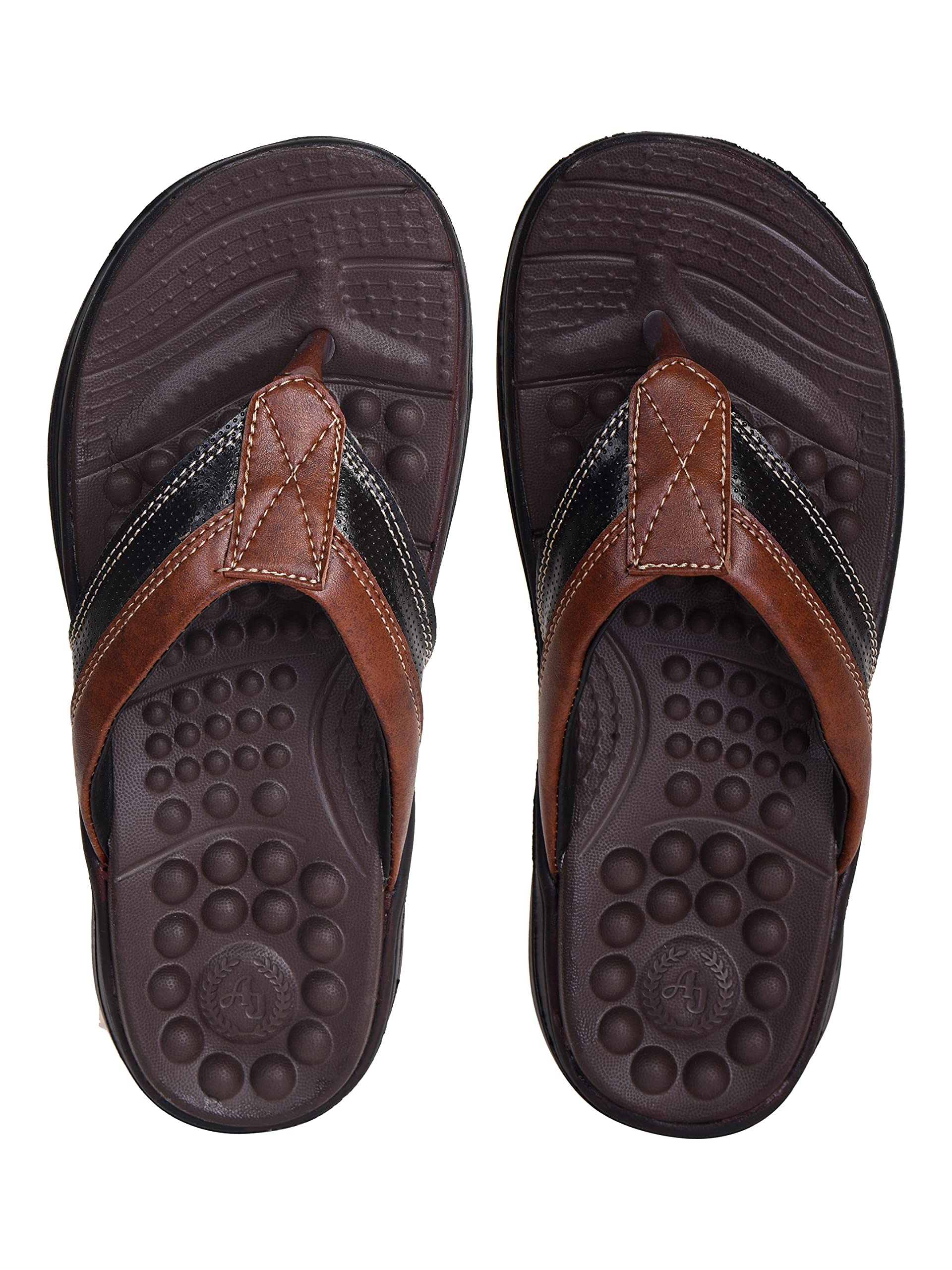 Impakto Mens BROWN slipper (B09B3HQV9V) Amazon Price History, Amazon Price Tracker