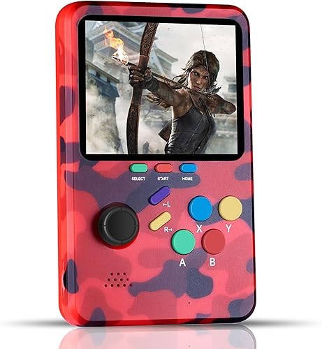 WeLohas Consola de juegos retro, emulador clásico de 10, más de 10000 videojuegos divertidos precargados, juegos electrónicos 3D, tarjeta TF de 64