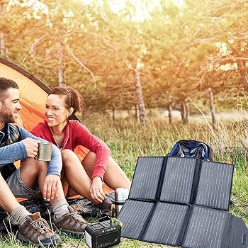 Amazon.com: 60W Portable Solar Panel for Power Station, 24