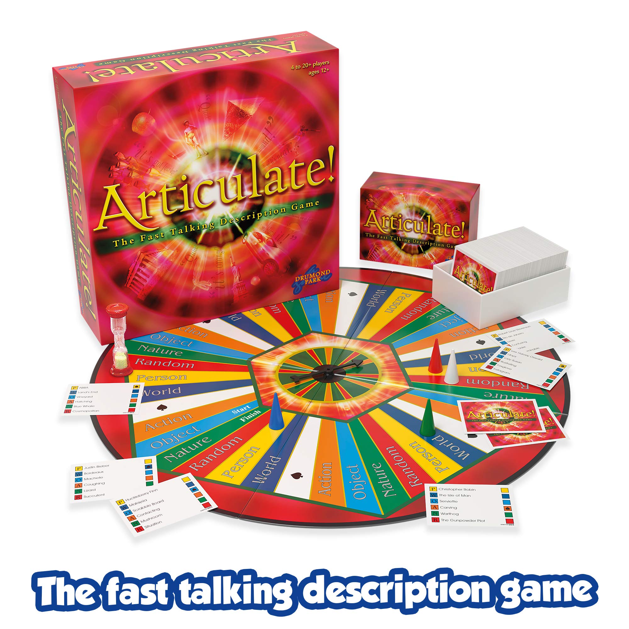 Drumond Park Articulate Family Board Game, The Fast Talking Description Game, Family Games For Adults And Kids Suitable From 12+ Years