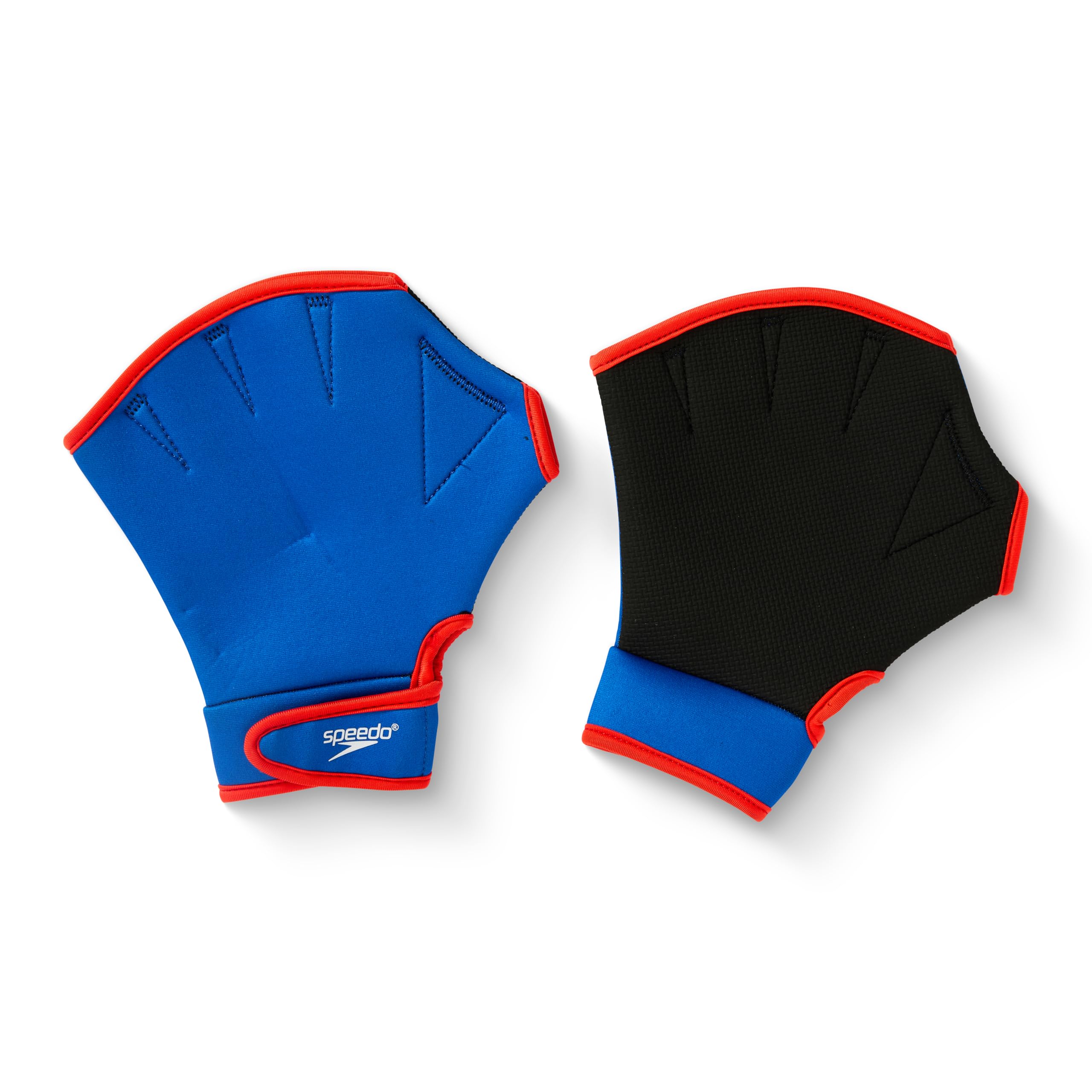 Speedo Gants de Fitness Aquatique Unisexe pour Adulte, Speedo Bleu/Blanc, L