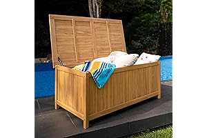 Teak Naturals: Wood Garden Storage for Sublime Outdoor Enjoyment