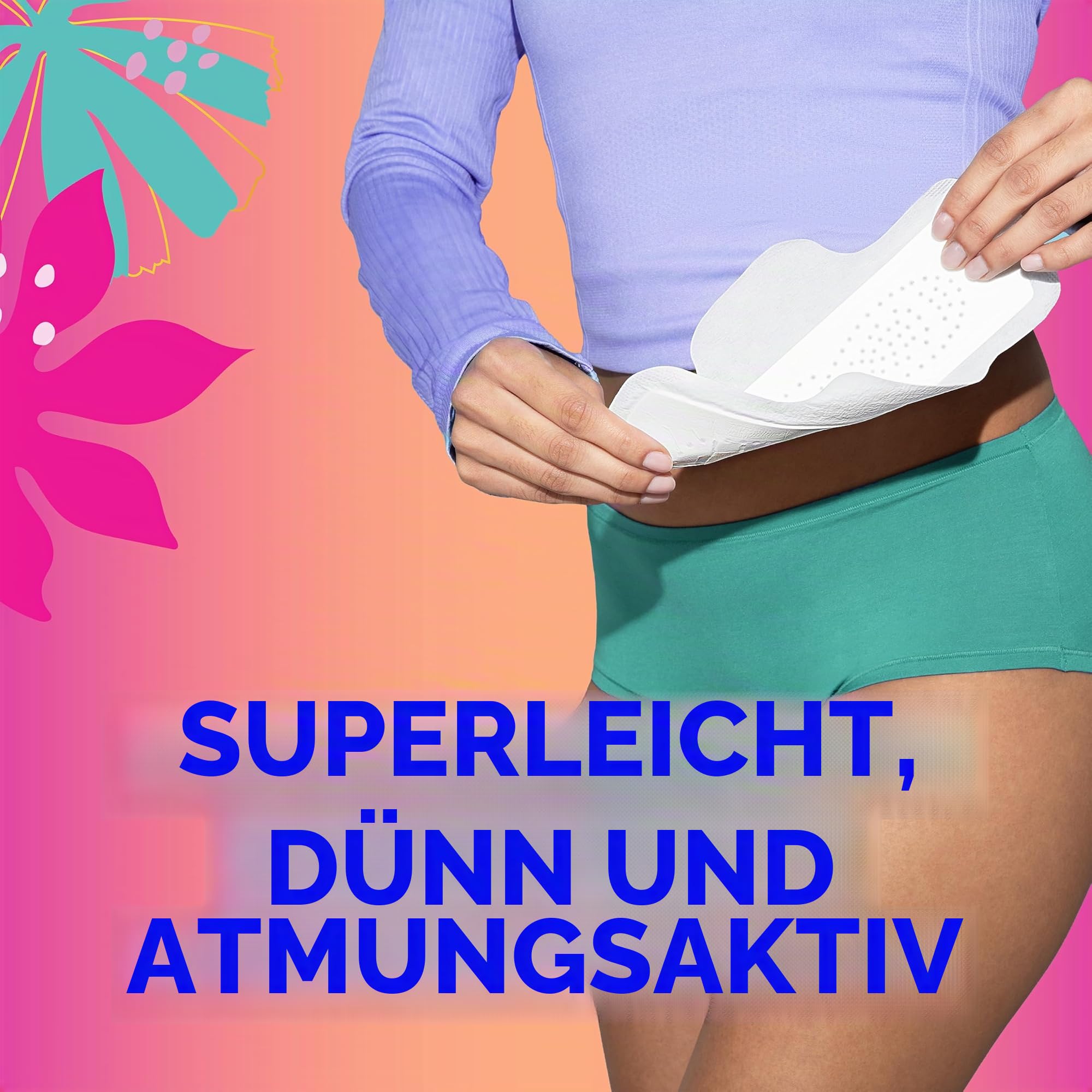 Always Radiant Teen Pads, Größe 1, regulär, mit Flügeln, geruchlos, 42 Stück