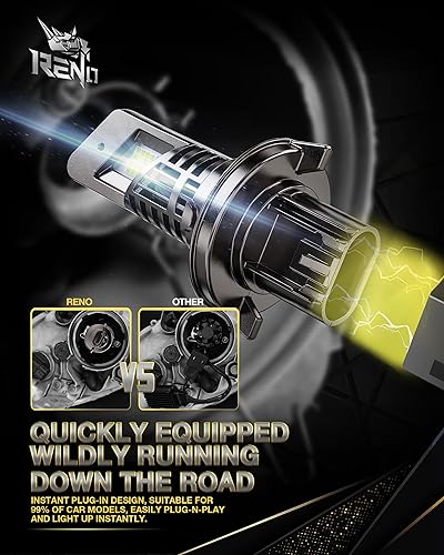 Vista 38 de RENO Bombillas antiniebla H11, Powersports ATV UTV sin ventilador H11 H16 (JP), de 2 Powersports ATV UTV