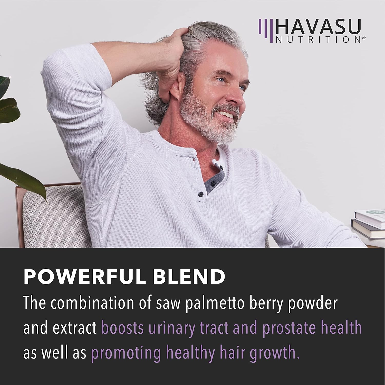 Saw Palmetto Prostate Supplements for Men as Potent DHT Blocker for Hair Growth and Beta Blocker to Decrease Frequent Urination (100, Nighttime) : Health & Household