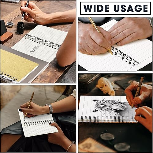 Vista 62 de Jutom 18 cuadernos pequeños en espiral, blocs de notas de 3 x 5 pulgadas, cuadernos de bolsillo pequeño a granel, mini bloc de notas con páginas