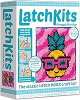 Vista 11 de LatchKits Kit de gancho para cachorros - Proyecto de manualidades fácil de aprender - Sin coser ni cortar - para mayores de 6 años, lienzo