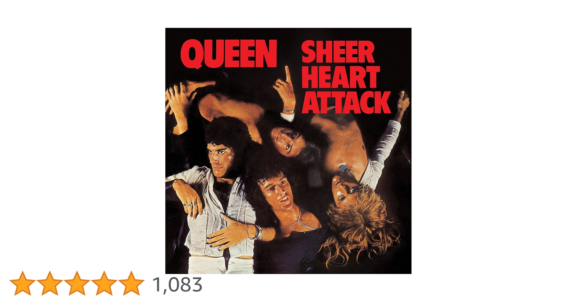 Queen　クイーン 　ワークス　シアーハートアタックなどCD 4枚セット Queen クイーン ワークス シアーハートアタックなどCD 4枚セット