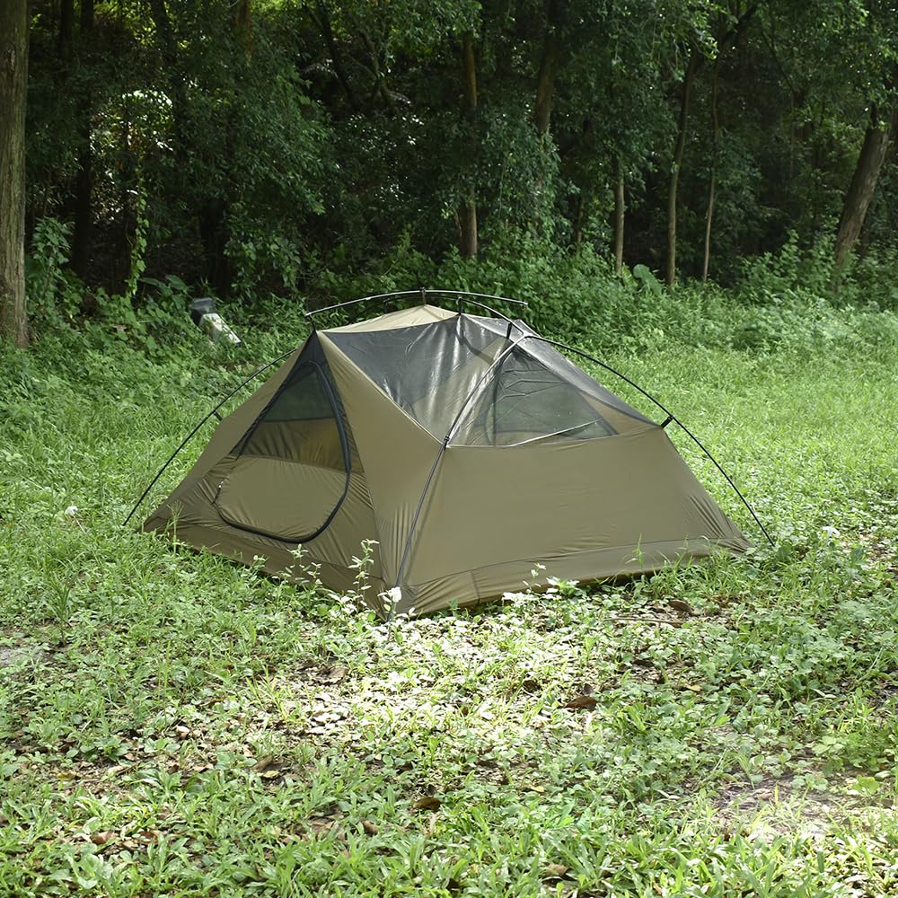 Amazon | Aricxi peak 3テント15 D超軽量キャンプテントポータブル2階