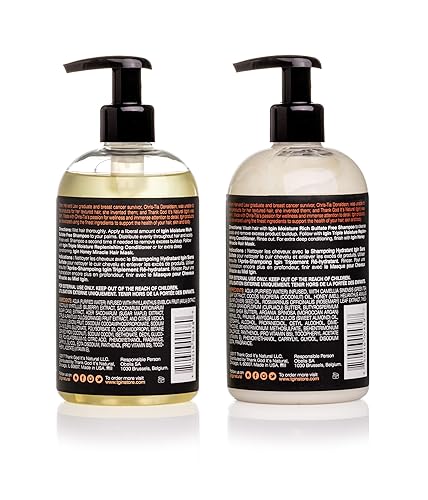 Miniatura 2 de tgin Champú hidratante y acondicionador Duo para cabello natural cabello seco cabello rizado 13 onzas líquidas paquete de 2