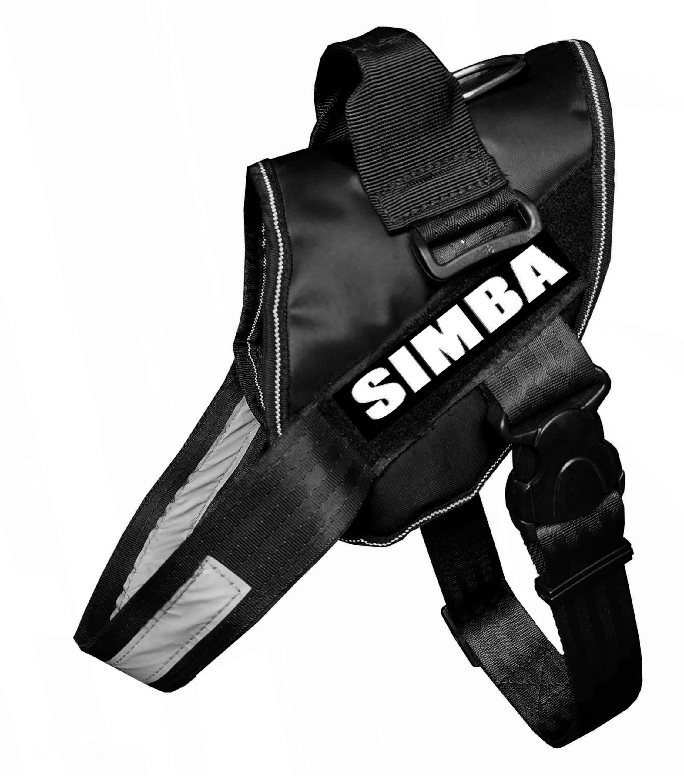 Petshop7 Simba Dog Harness Dog Vest with Hook and Loop Straps and Handle and Adjustable (Xtra Large, Black) (B0CWGNZNLL) Amazon Price History, Amazon Price Tracker