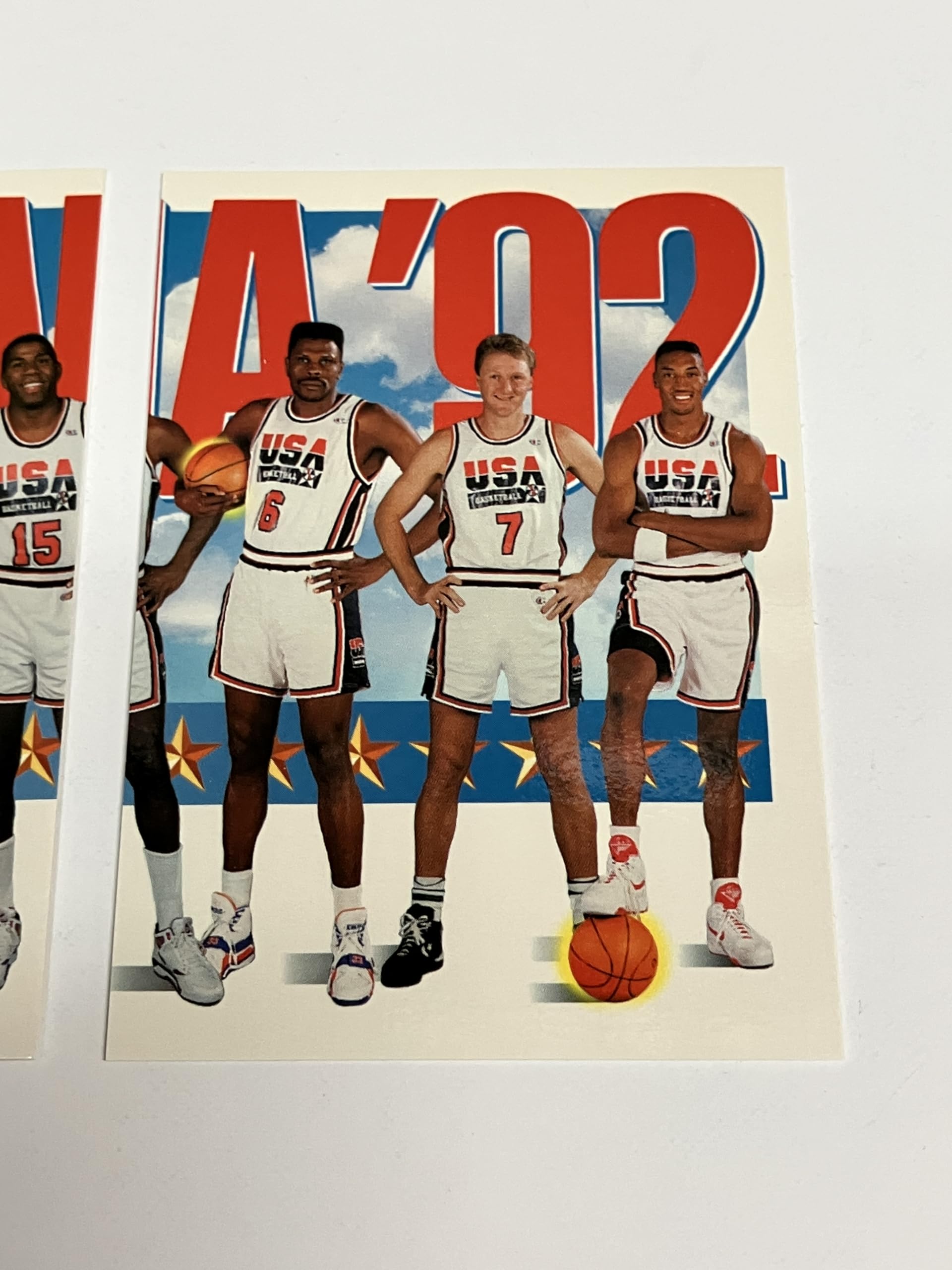 1992 SkyBoxUSA ドリームチーム1 コンプリートセット110枚 1992 SkyBox USA Basketball Dream Team Plastic Card Michael