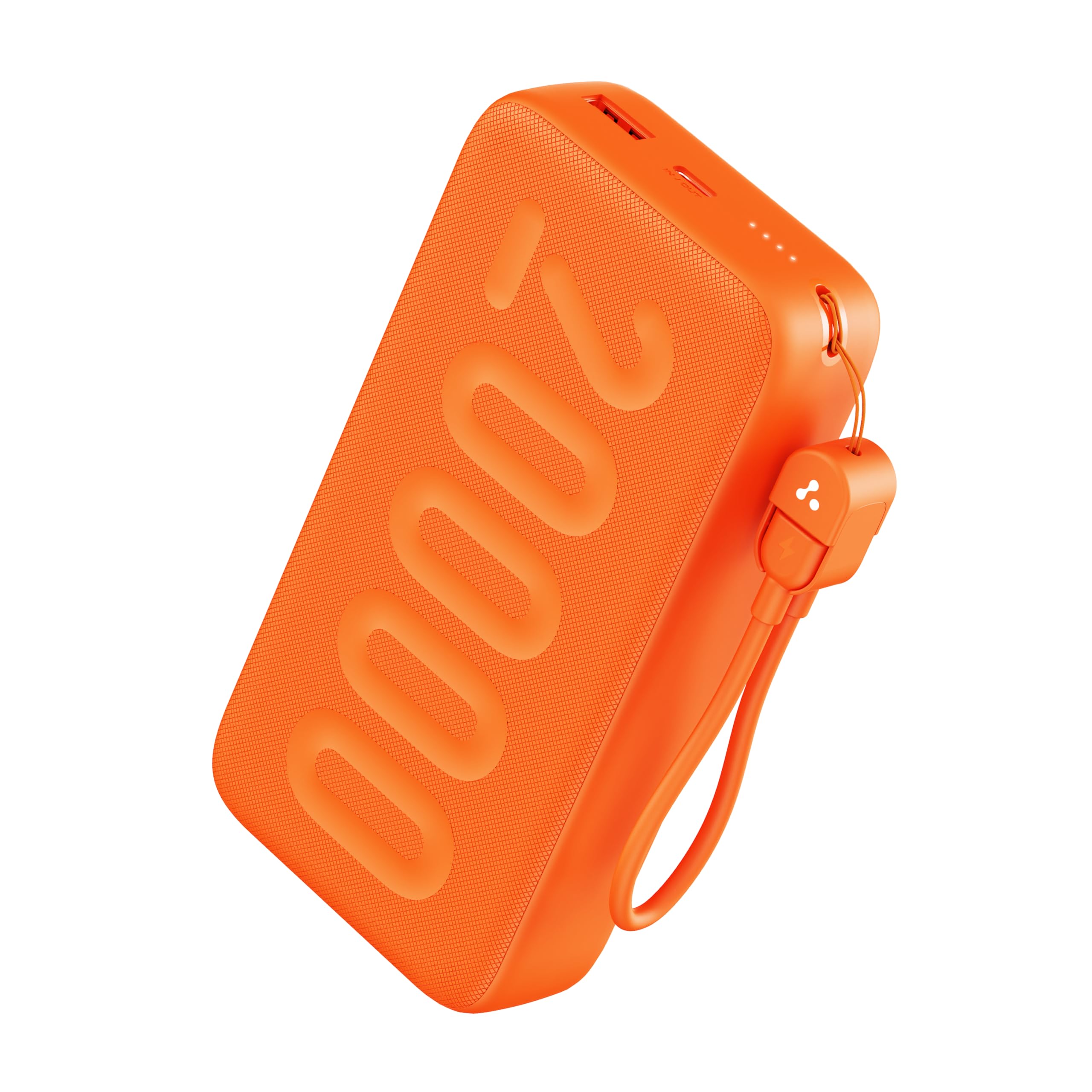 Ambrane Semi Solid Battery Powerbank 20000mAh, New Battery Technology - Extremely Safe with Negligible Fire Risk, 22.5W Fast Charging - All Mobiles, iPhone, Samsung & Other Devices (Stellar 20,Orange)-image-9