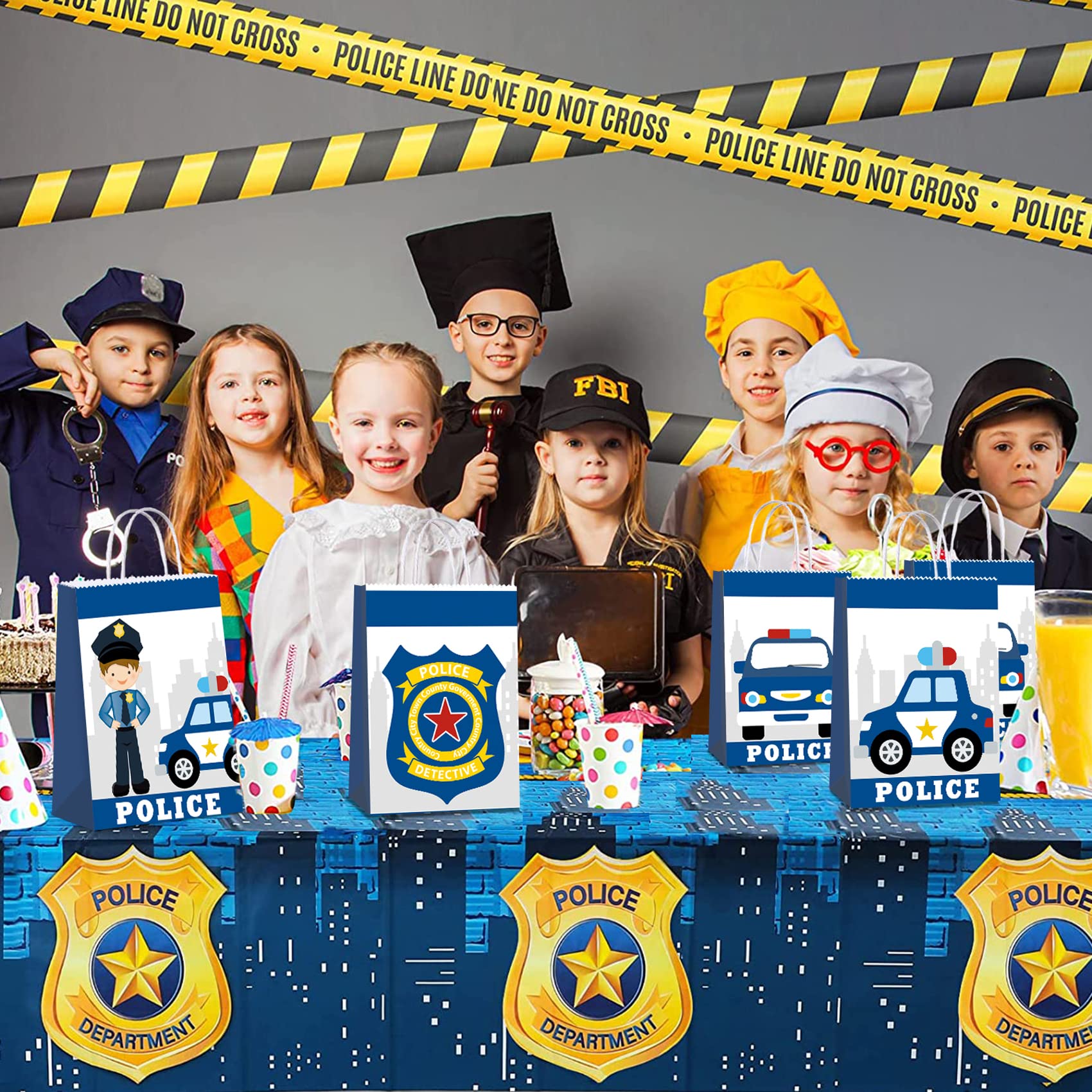 Police Party Bags, Police Car Party Favour Bags, New Treat Bags - View #7