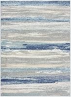 Vista 2 de LUXE WEAVERS Tower Hill Abstract Blue 8x10 Area Rug