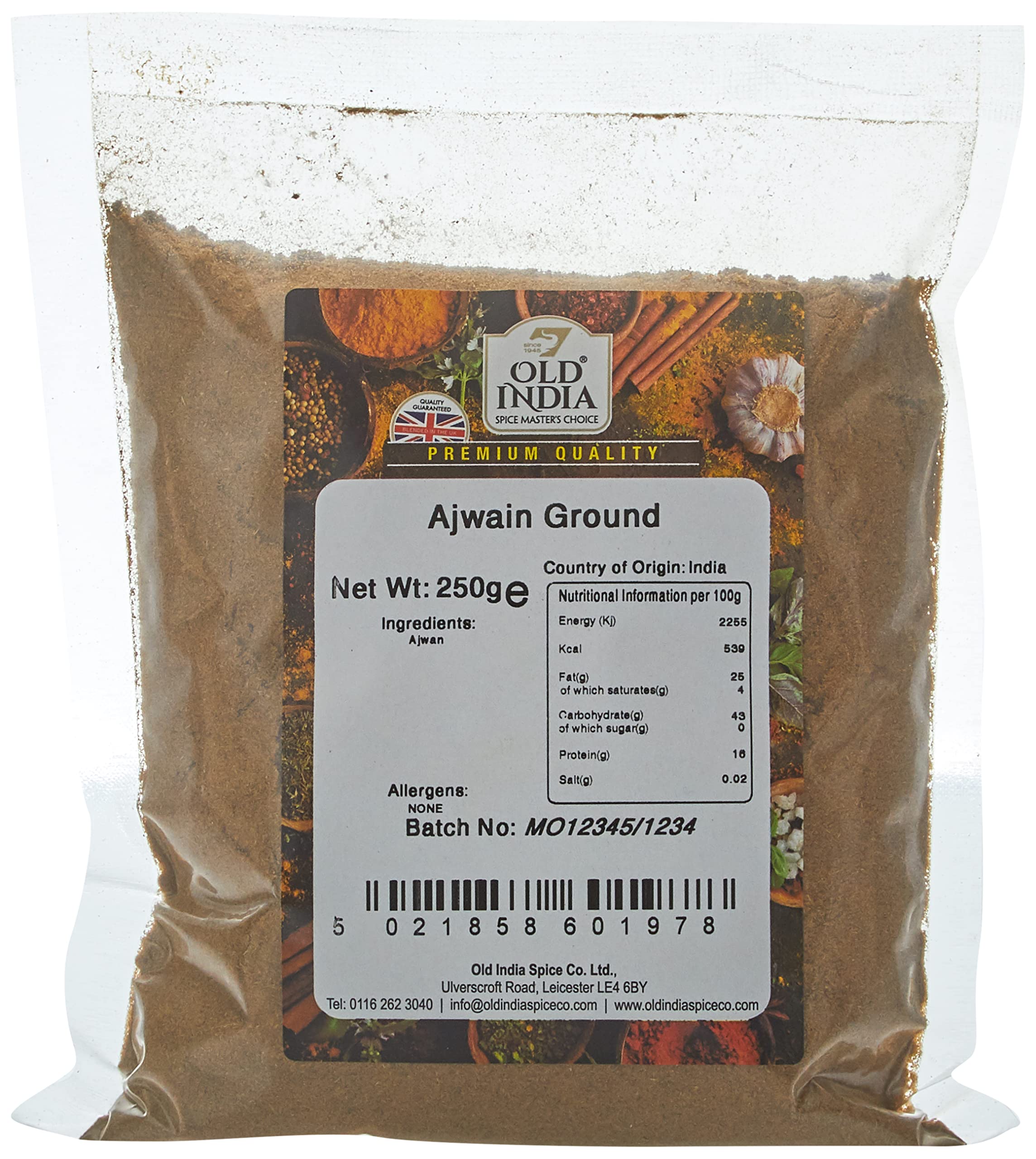 Old India Ajwain Ground 250g