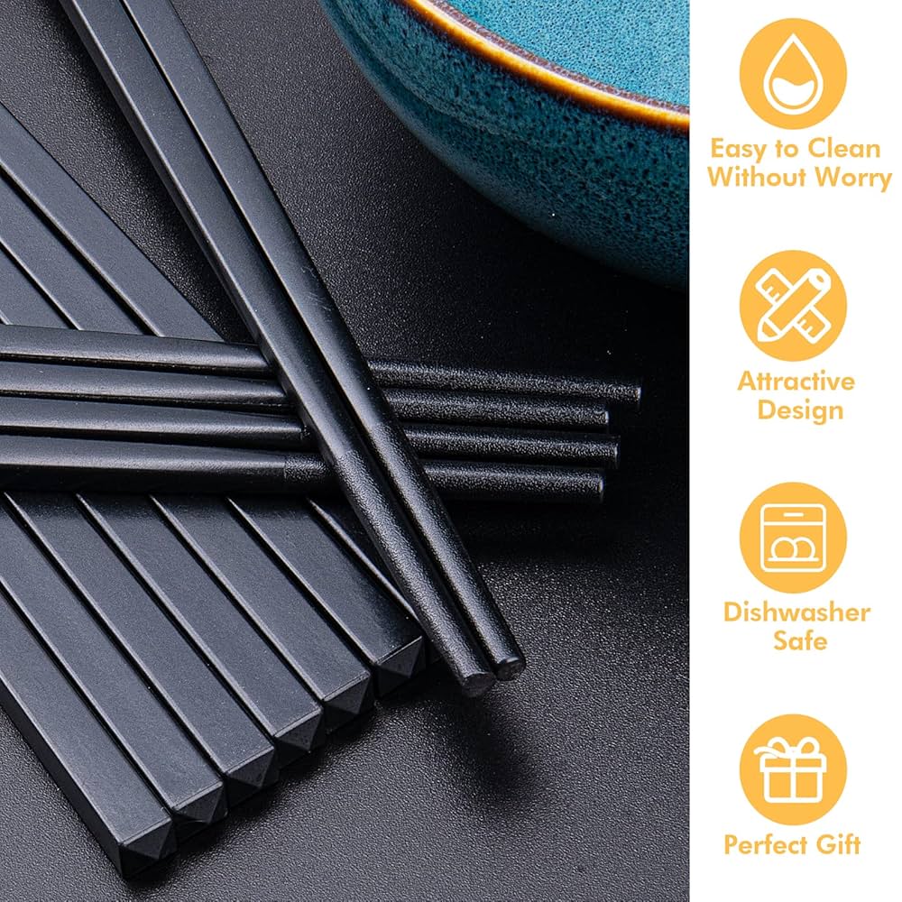 お箸　グラス Amazon | LIANGKEN 食器洗い機対応 グラスファイバー 箸5組